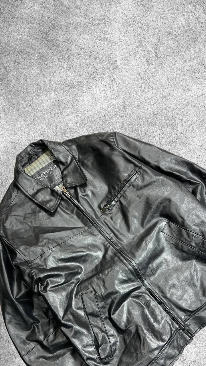Japanese Brand JAPANESE HYSTERIC STYLE REAL LEATHER DESIGNER CARGO JACKET Size US M / EU 48-50 / 2 - 4 Thumbnail