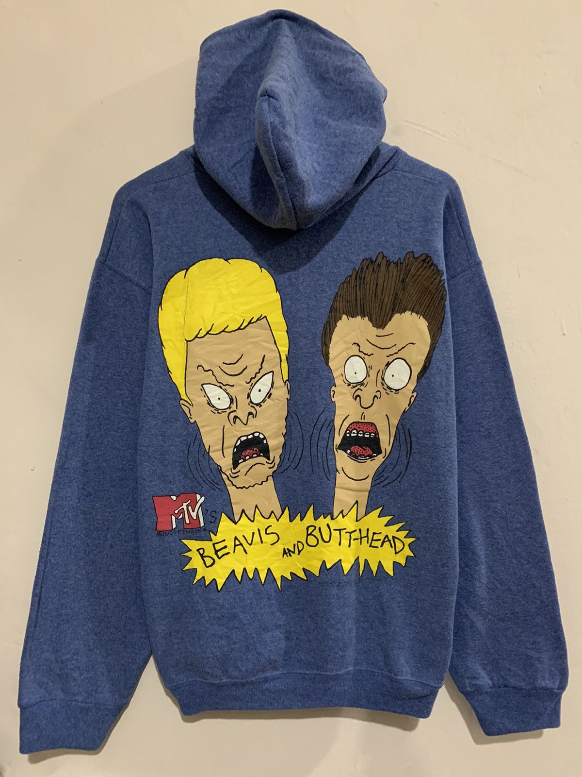 Mtv Rare Vintage 1993 Beavis and Butthead 90’s Hoodie Size US L / EU 52-54 / 3 - 1 Thumbnail