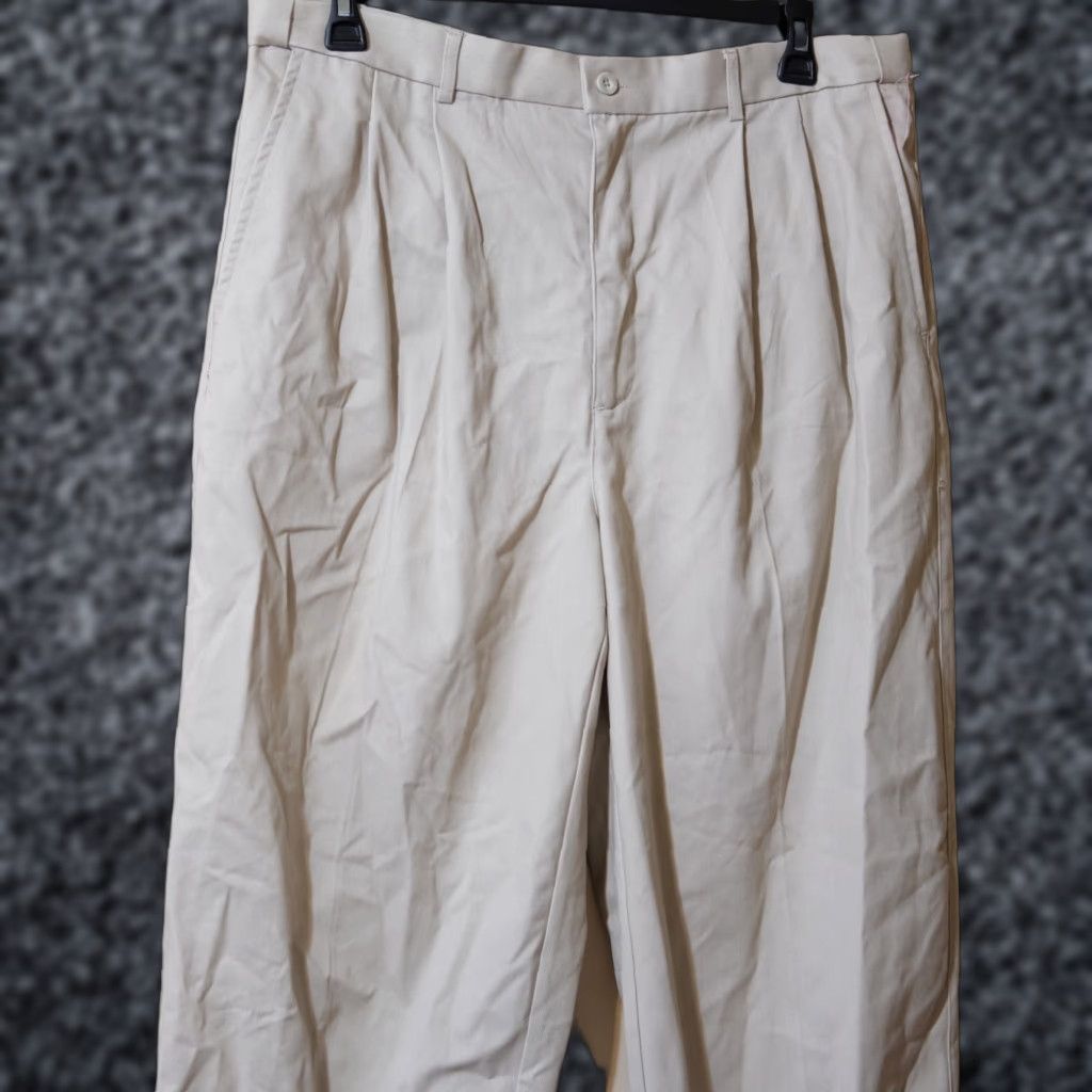Vintage NWT Puritan Easy Fit Waist Khaki Pants Mens 40 x 30 Cotton/Polyester #p62-14 Size US 40 / EU 56 - 1 Thumbnail