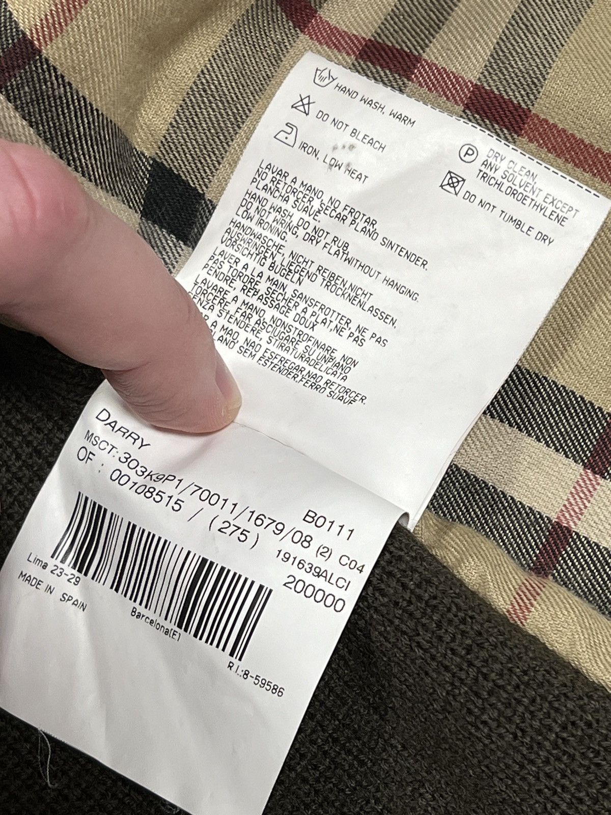 Burberry Burberry brown luxury men’s jacket Size US XL / EU 56 / 4 - 11 Thumbnail