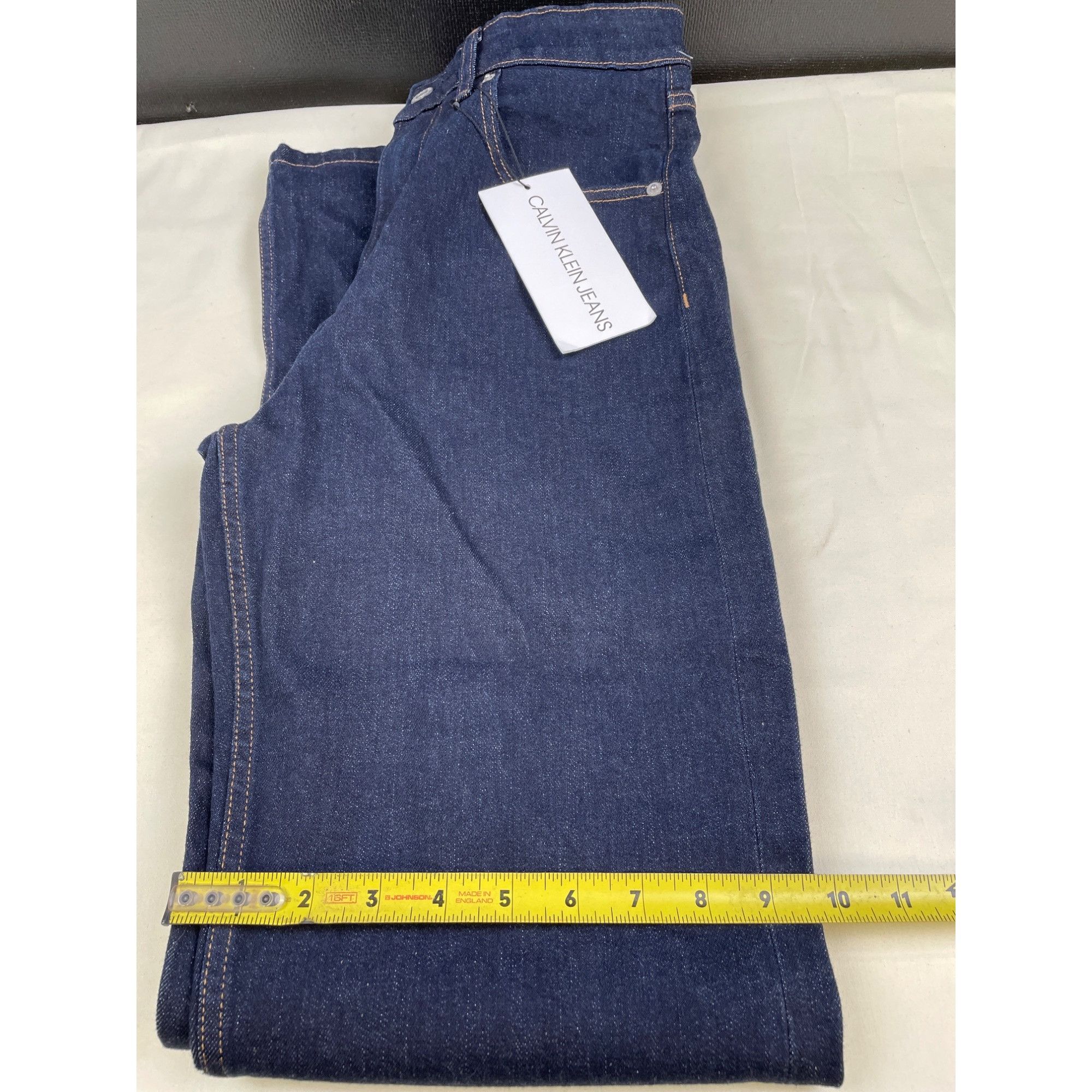 Calvin Klein Calvin Klein Women's Blue High Rise Boot Jeans Size 27X30 SK Size 27" / US 4 / IT 40 - 6 Thumbnail