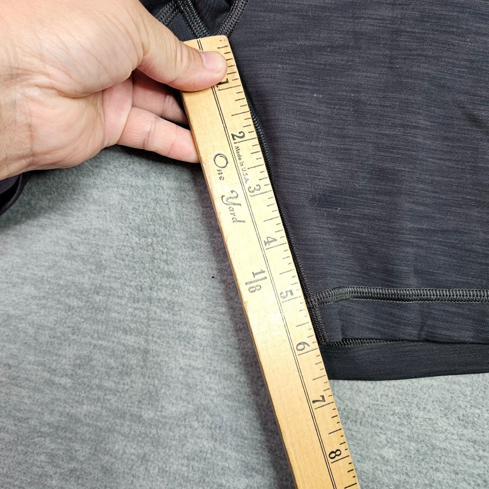 Lululemon Lululemon Black High Rise Bike Shorts Women 6 Athletic Yoga Running Size 28" / US 6 / IT 42 - 4 Thumbnail