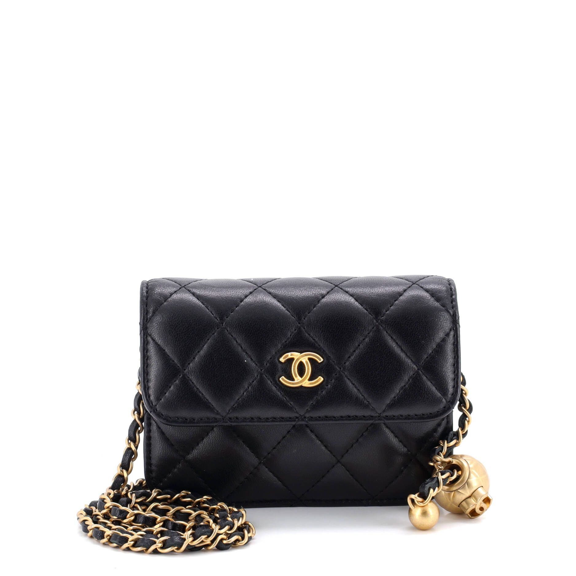 Chanel Pearl Crush Flap Clutch with Chain Size ONE SIZE - 1 Thumbnail
