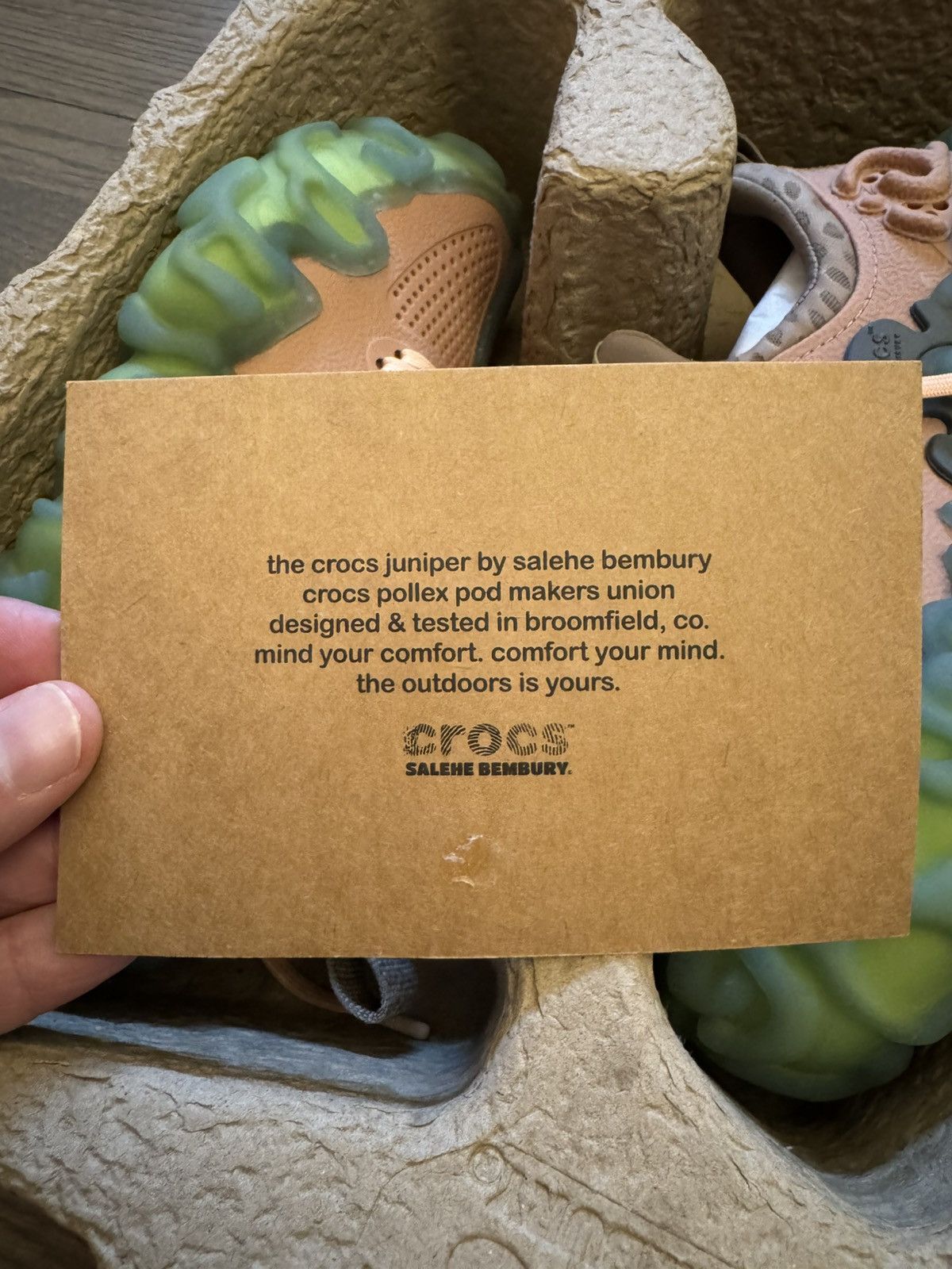 Crocs × Salehe Bembury Salehe Bembury x Crocs Juniper Size US 5 / EU 37 - 5 Thumbnail