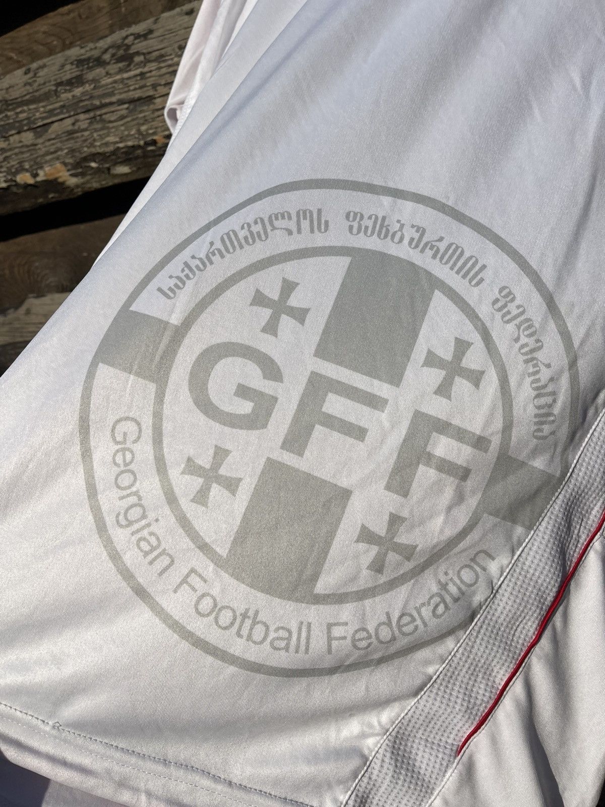 Vintage 2008 Very Rare Jako Georgia Home Jersey Soccer Vintage Size US XL / EU 56 / 4 - 7 Thumbnail