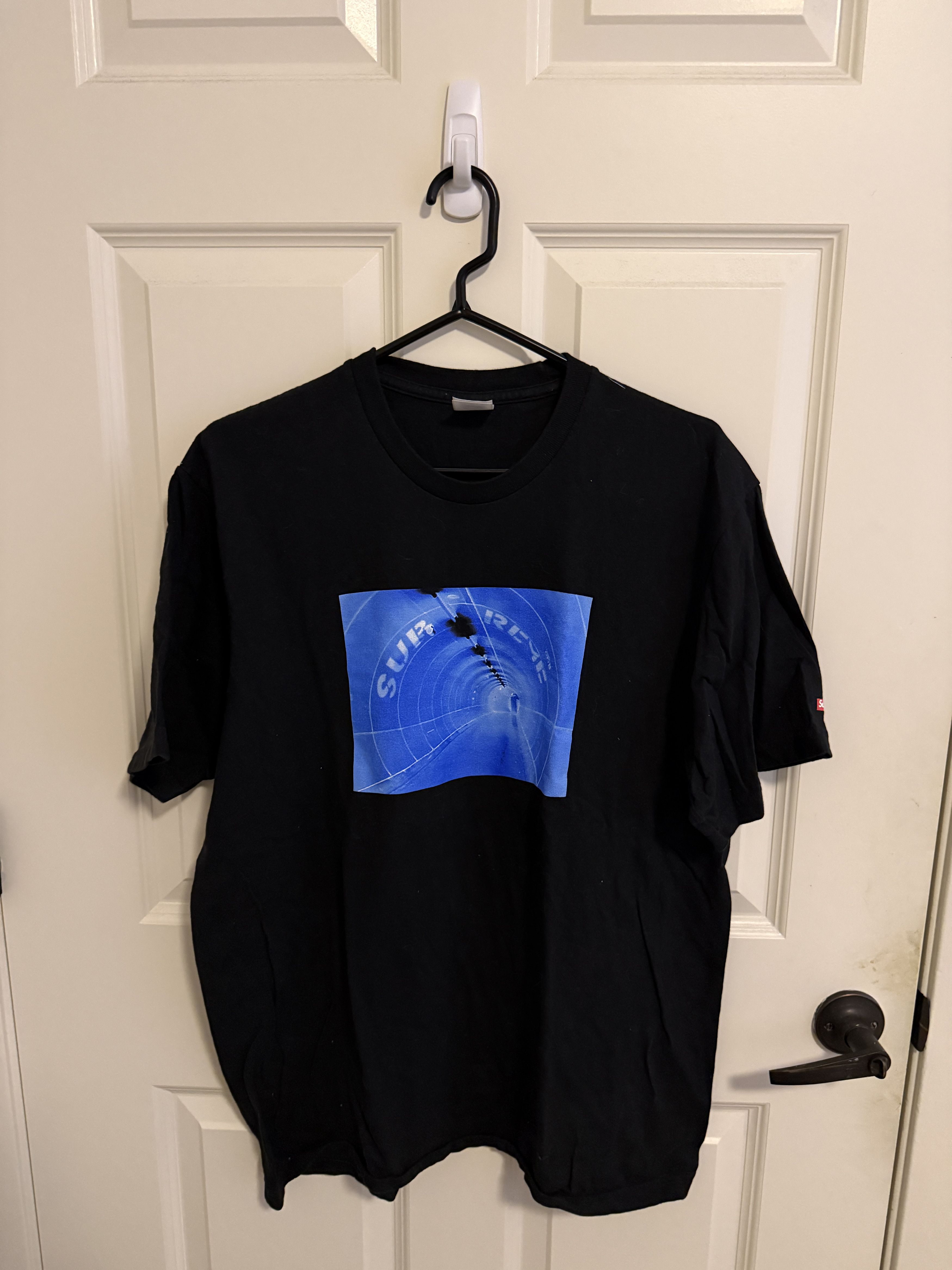 Supreme Supreme Tunnel T-Shirt, Black Size US L / EU 52-54 / 3 - 1 Thumbnail