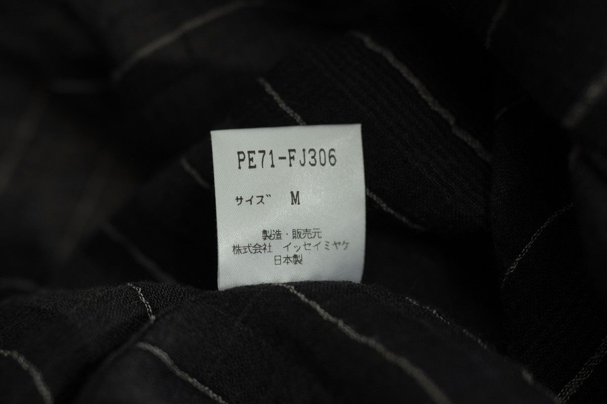Issey Miyake Issey Miyake Permanente SS97 Sheer Striped Linen Wrap Shirt Size M / US 6-8 / IT 42-44 - 8 Thumbnail
