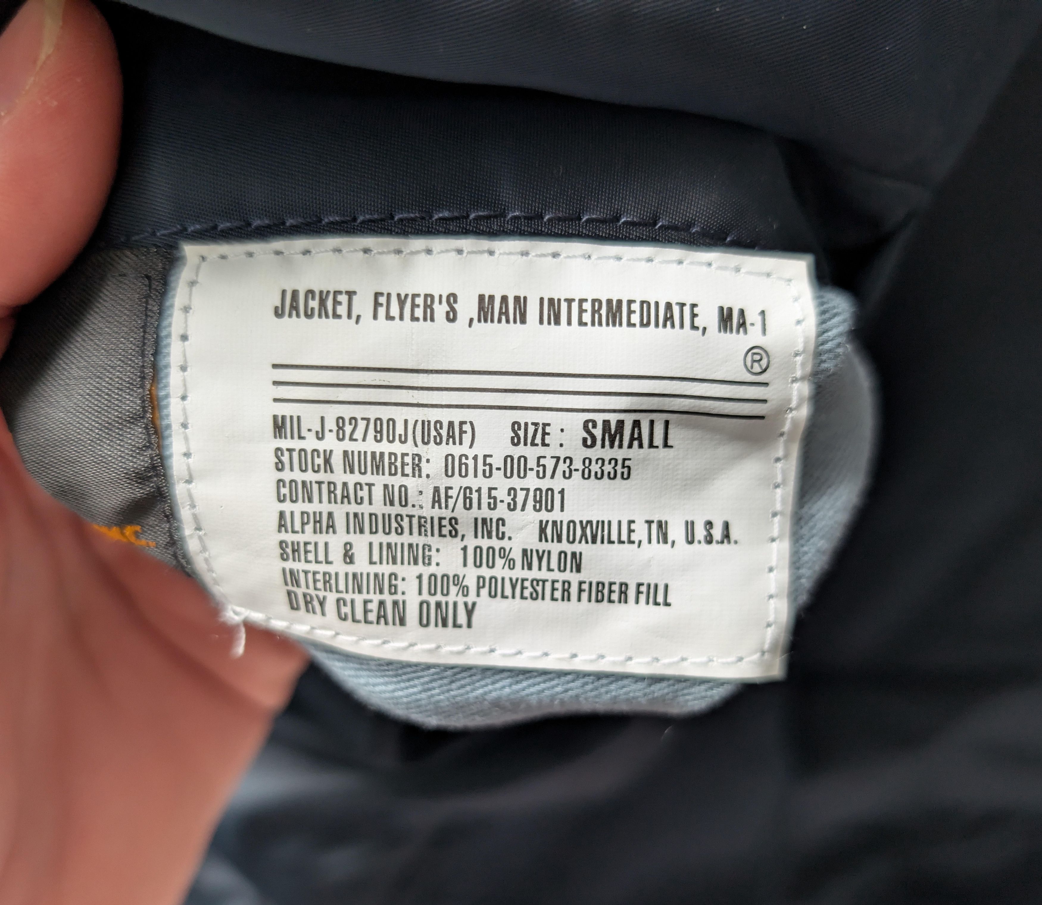 Alpha Industries Alpha Industries x NASA Size US S / EU 44-46 / 1 - 2 Thumbnail