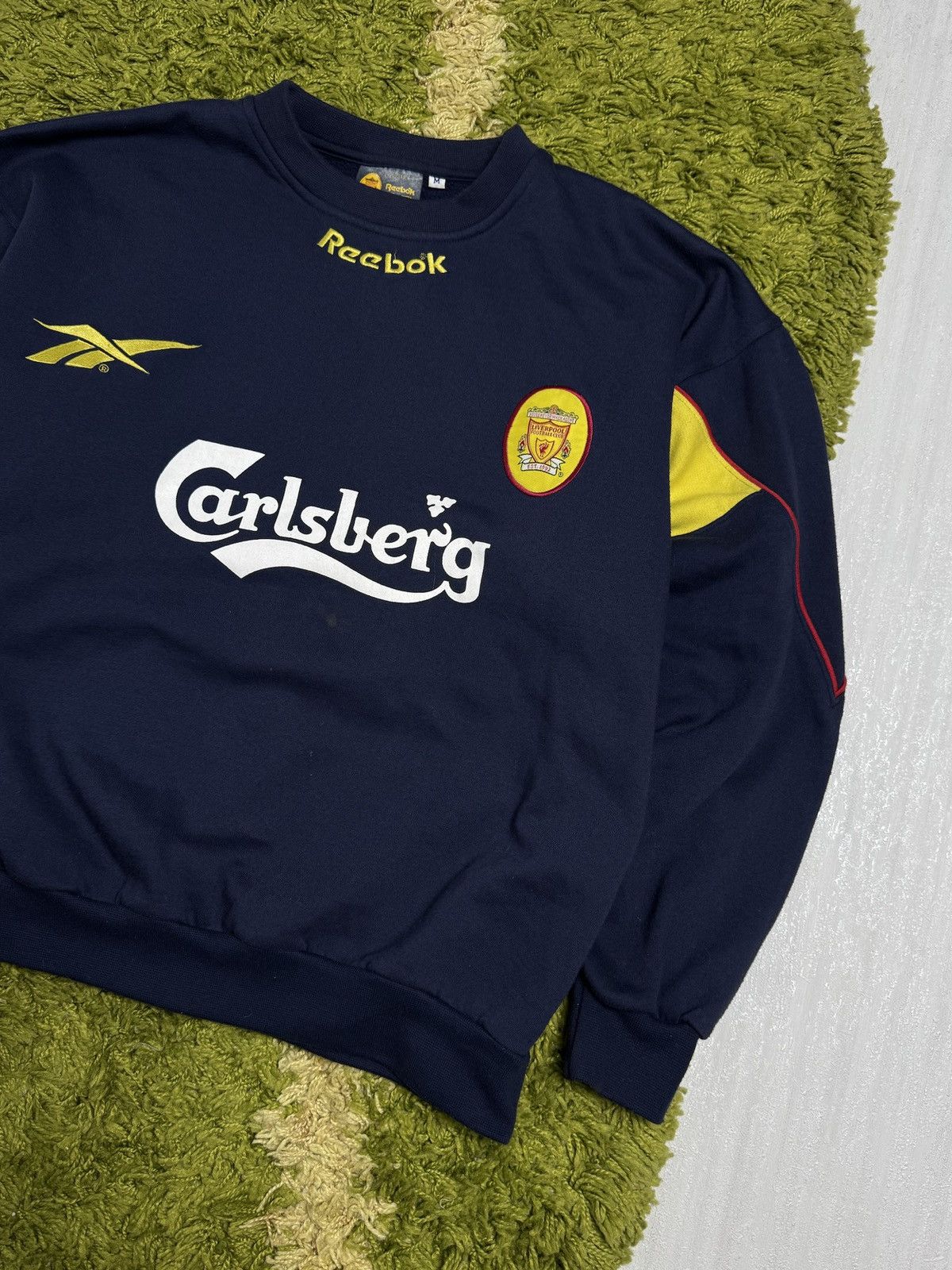 Reebok Rare 90s Liverpool Carlsberg Reebok jersey sweatshirt goal Size US M / EU 48-50 / 2 - 2 Thumbnail