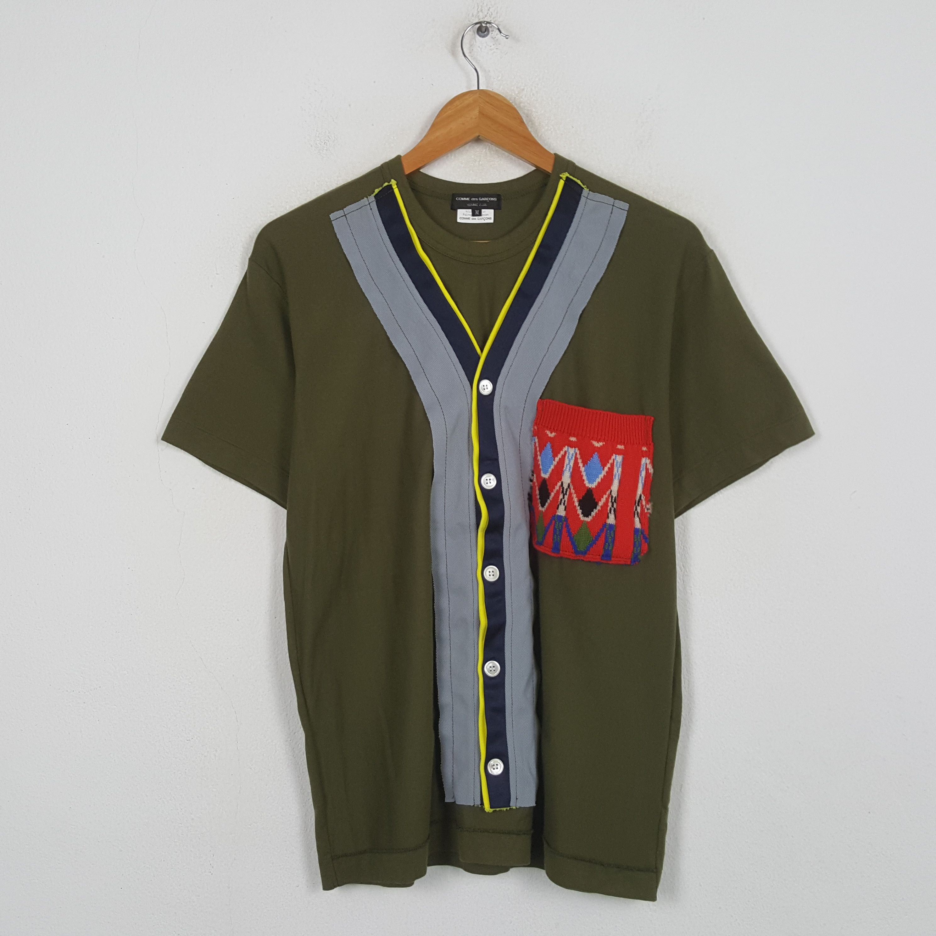 Comme des Garcons Homme Plus Vintage Comme Des Garçons Homme Plus Rare T-shirt C299N48 Size US M / EU 48-50 / 2 - 1 Thumbnail