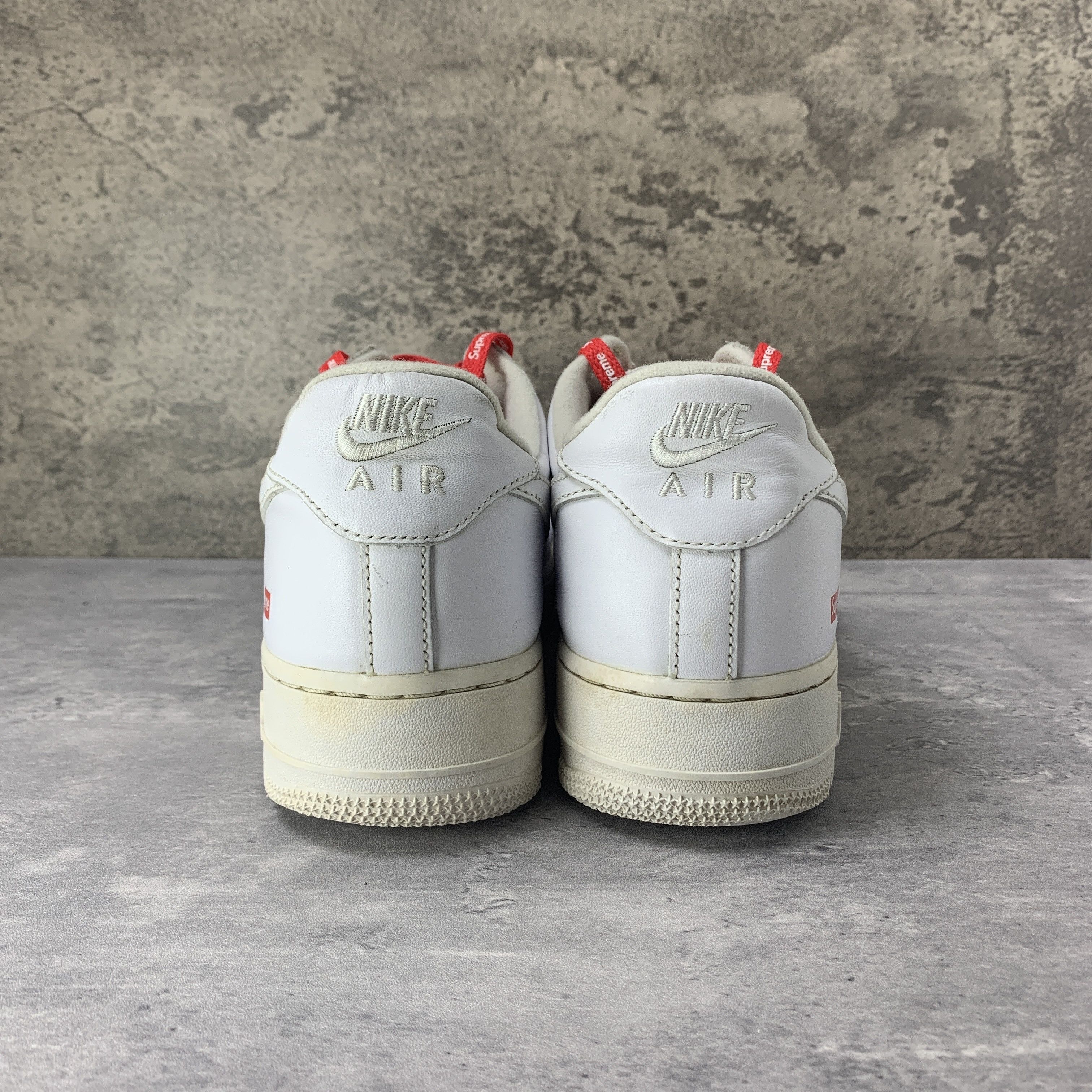 Nike × Supreme Nike x Supreme Air Force 1 Low White CU9225-100 Size US 9 / EU 42 - 5 Thumbnail