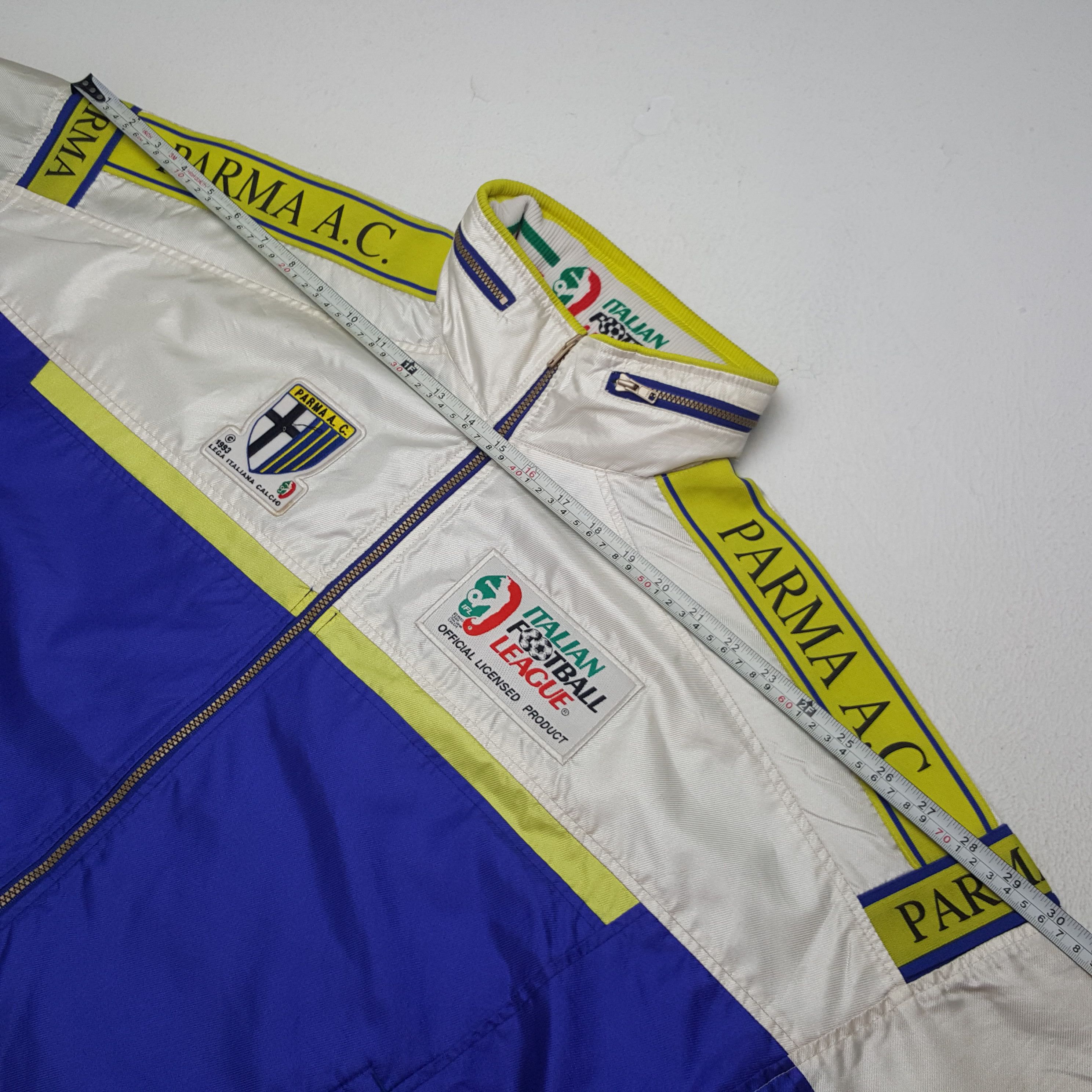 Vintage Vintage A.C. Parma Lega Italiana Calcio Football Club Jacket Size US L / EU 52-54 / 3 - 6 Thumbnail