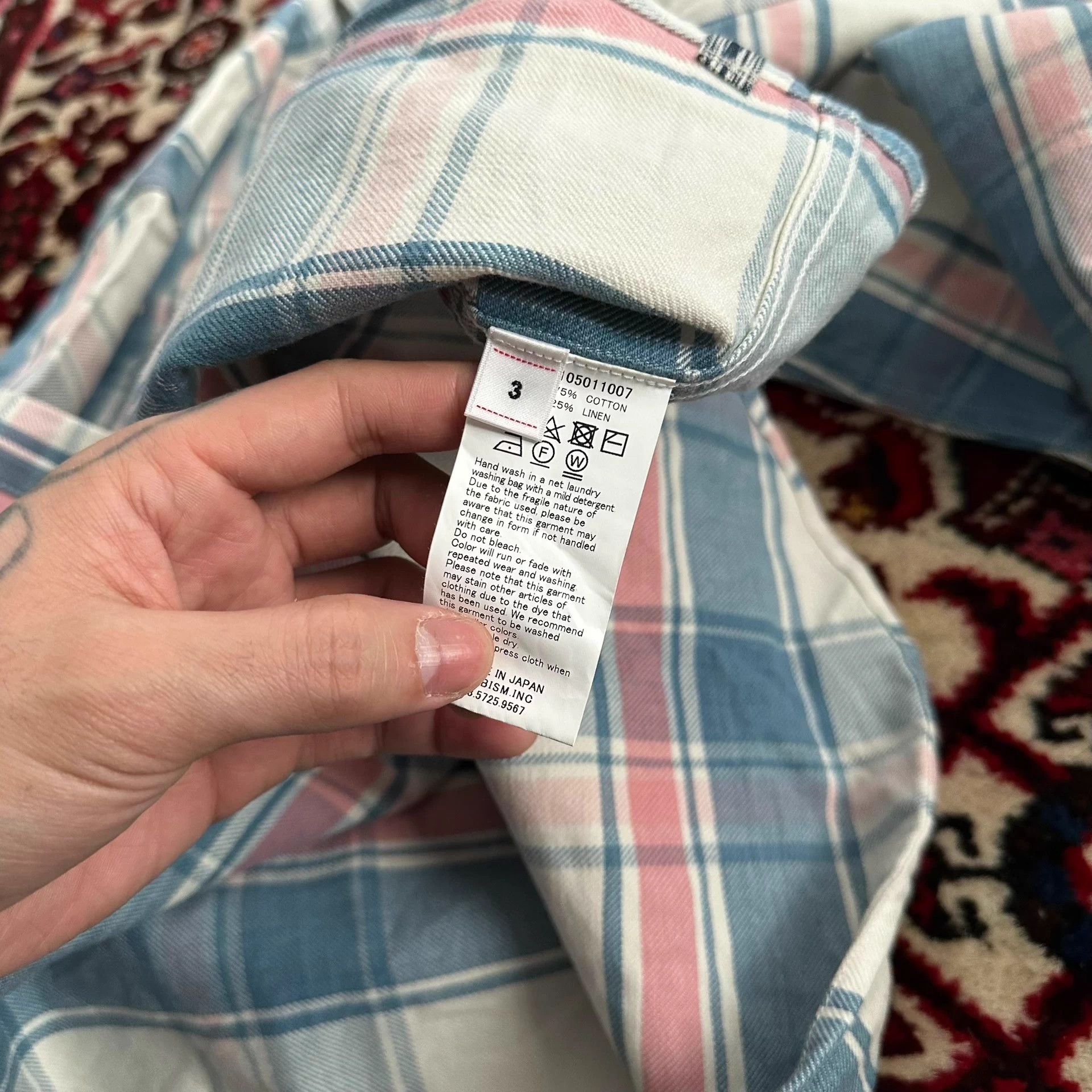Visvim visvim 22SS PIONEER CHECK Shirt 3 Size US L / EU 52-54 / 3 - 8 Thumbnail
