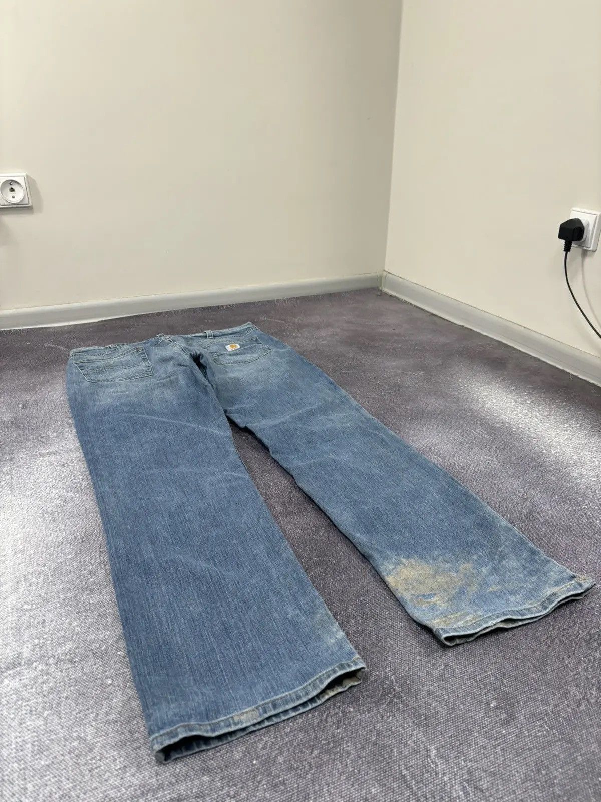 Carhartt × Vintage Vintage Carhartt Rugged Flex Denim Relaxed Fit Hype Jeans Size US 38 / EU 54 - 3 Thumbnail