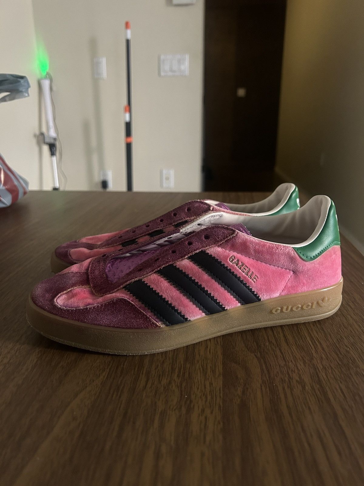 Adidas × Gucci Adidas X Gucci Samba Pink Size US 7 / IT 37 - 8 Thumbnail