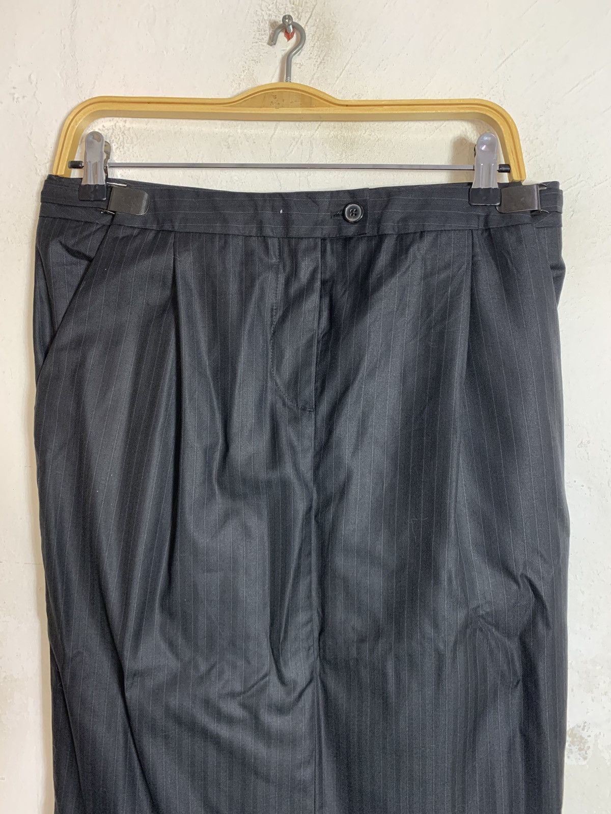 Maison Margiela Maison Martin Margiela MM4 Pencil Stripe Skirt Office Wear Size 34" / US 12 / IT 48 - 4 Thumbnail