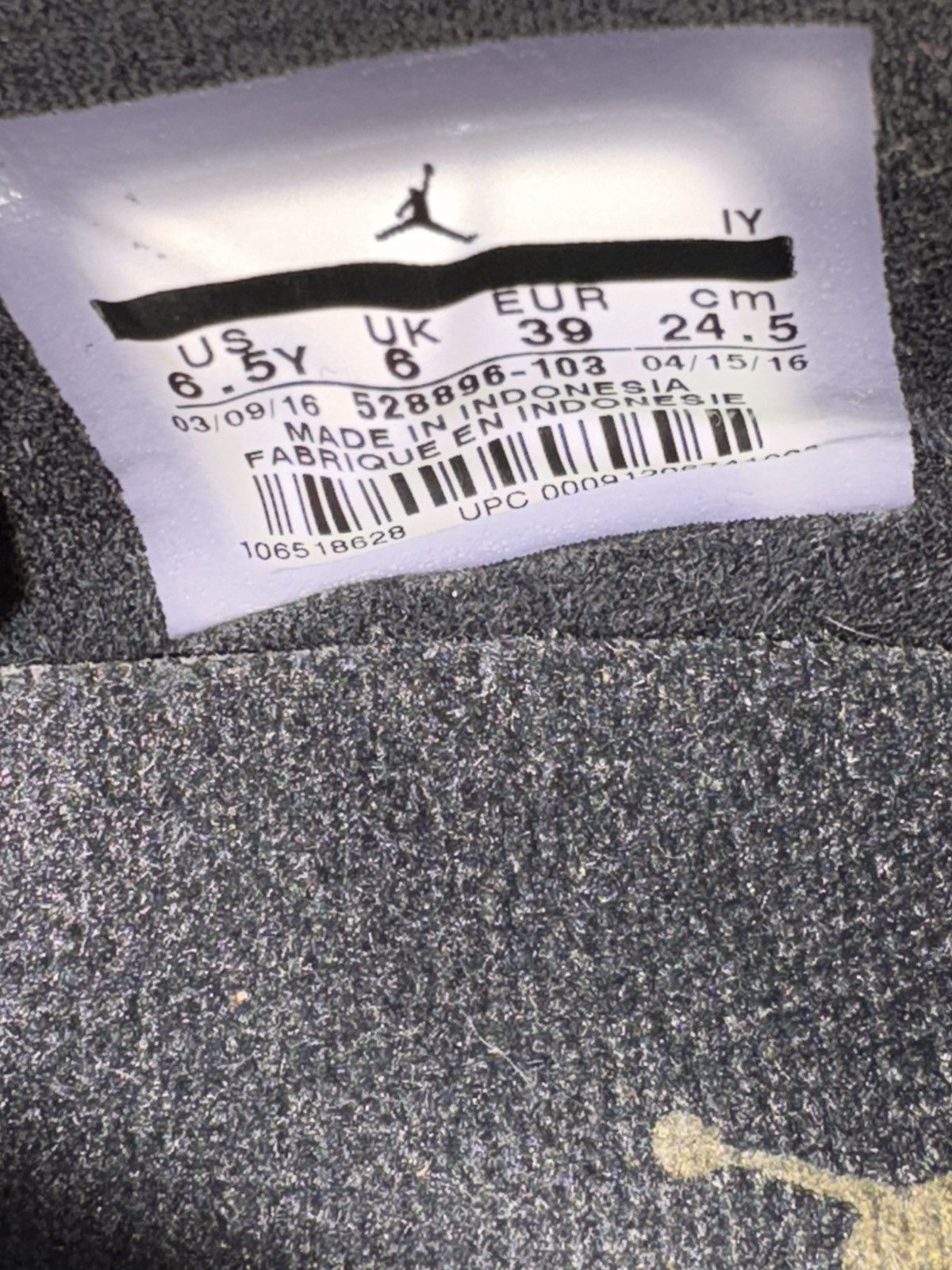 Nike Nike Air Jordan 11 Retro Low GS 528896-103 Size 6.5Y Size US 6.5 / EU 39-40 - 6 Thumbnail