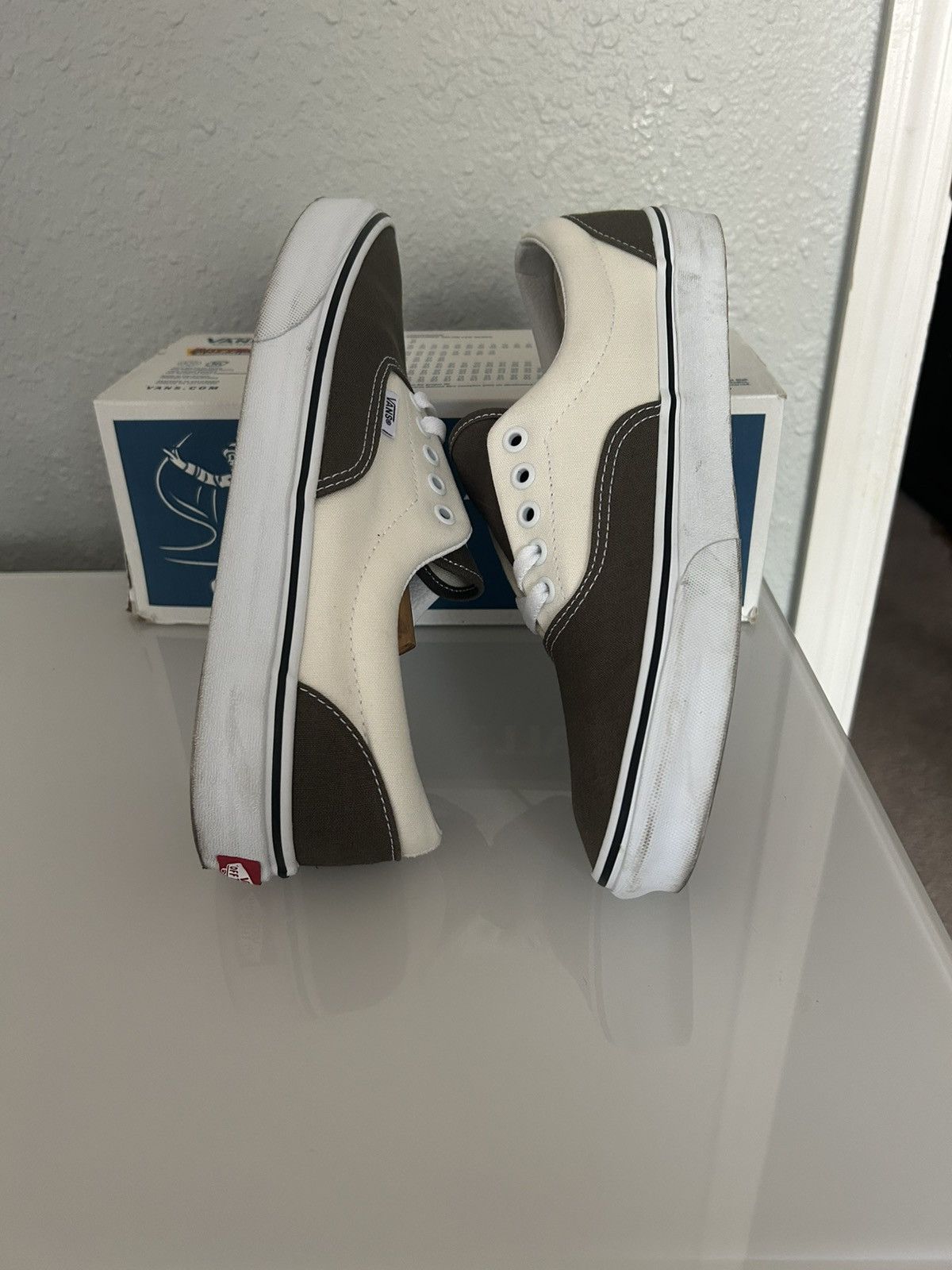Vans Vans Era Green/Cream Size US 10 / EU 43 - 4 Thumbnail