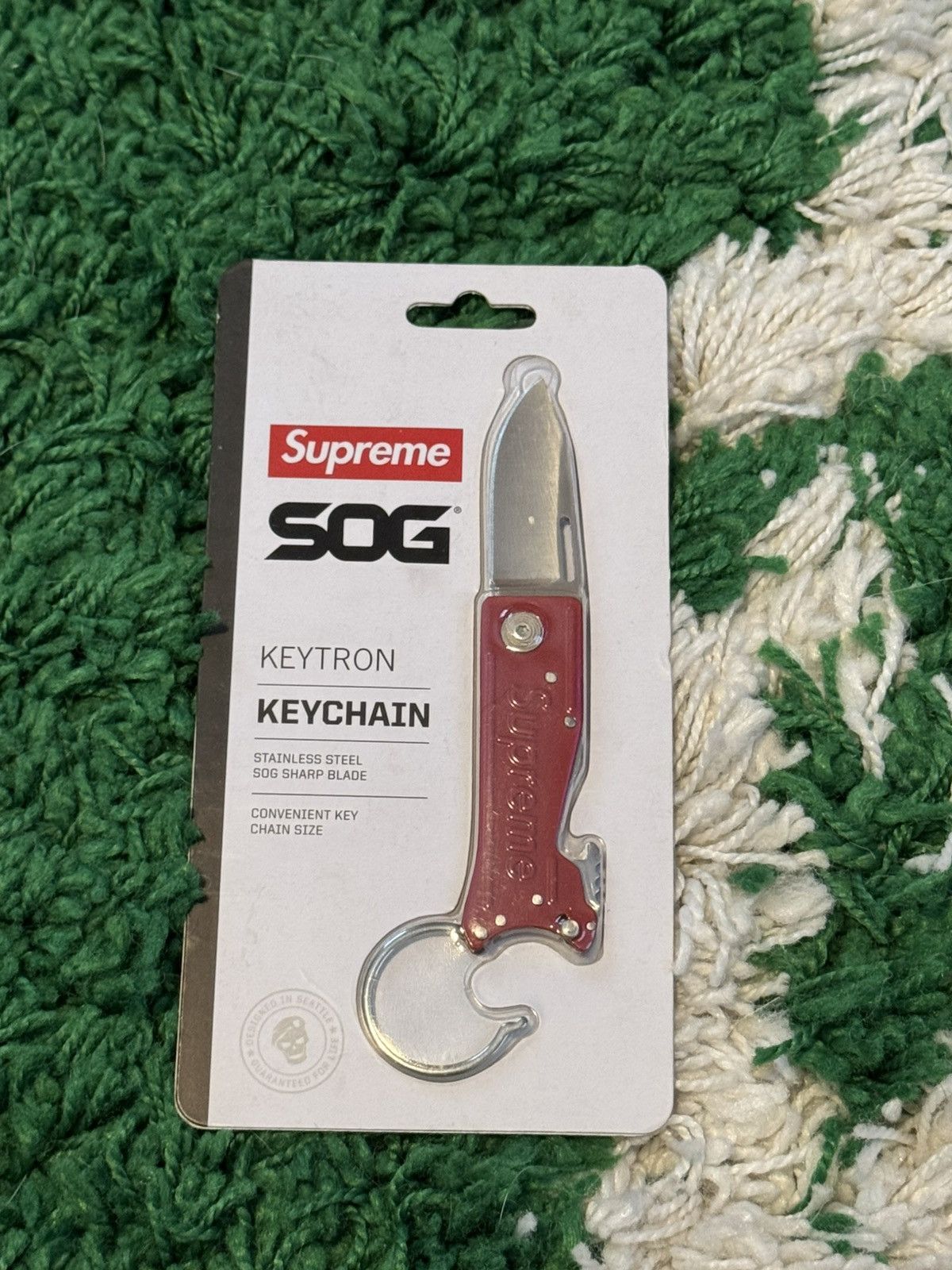 小物 Supreme 18AW SOG KeyTron Folding Knife Supreme SOG KeyTron Folding Knife (FW18) - $30