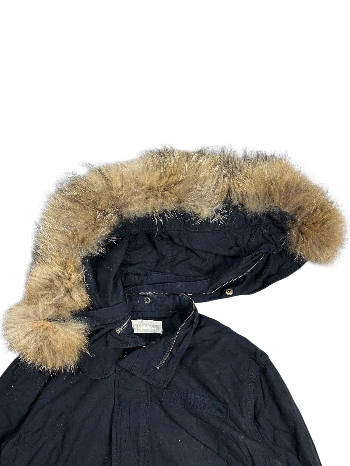 GOA 2000s GOA - Apocalypse Style Fur Hoodie Parka Jacket Size US M / EU 48-50 / 2 - 8 Thumbnail