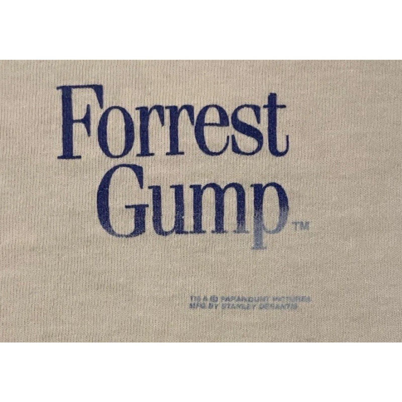 Vintage Vtg 90s Forrest Gump Stanley Desantis Shirt S Gray 90s Grunge Vintage Movie Promo Funny Bubba Gump Shrimp Short Sleeve Tee Mens Size US S / EU 44-46 / 1 - 3 Thumbnail