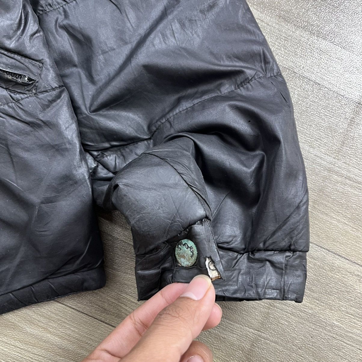 Japanese Brand 2000s Breathmint IfSixWasNine Kmrii Goa Lgb Fur Down Jacket Size US L / EU 52-54 / 3 - 13 Thumbnail