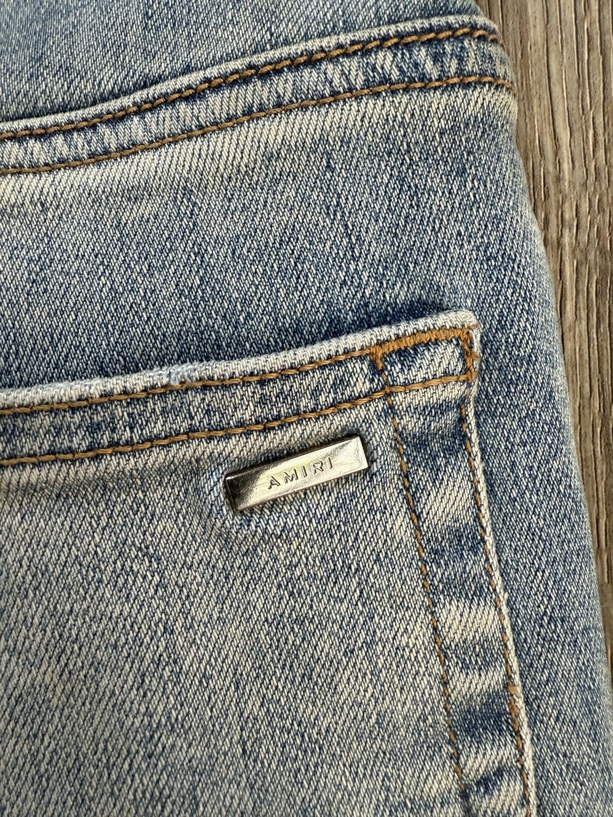 Amiri Amiri Blue denim Jeans Size US 32 / EU 48 - 9 Thumbnail