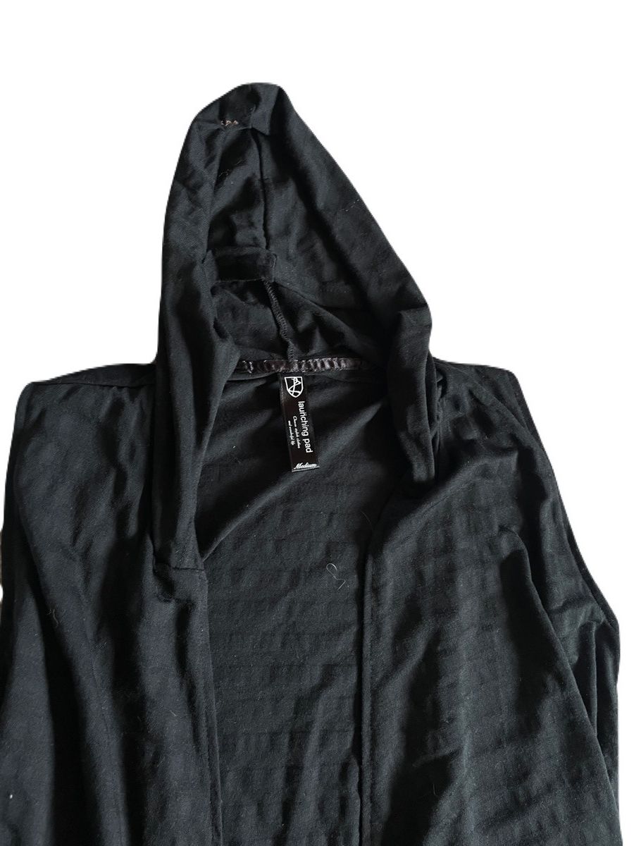 If Six Was Nine 2000s Japanese archive Layered Sleeve Less Hood Cardigan Y2K Size US S / EU 44-46 / 1 - 6 Thumbnail