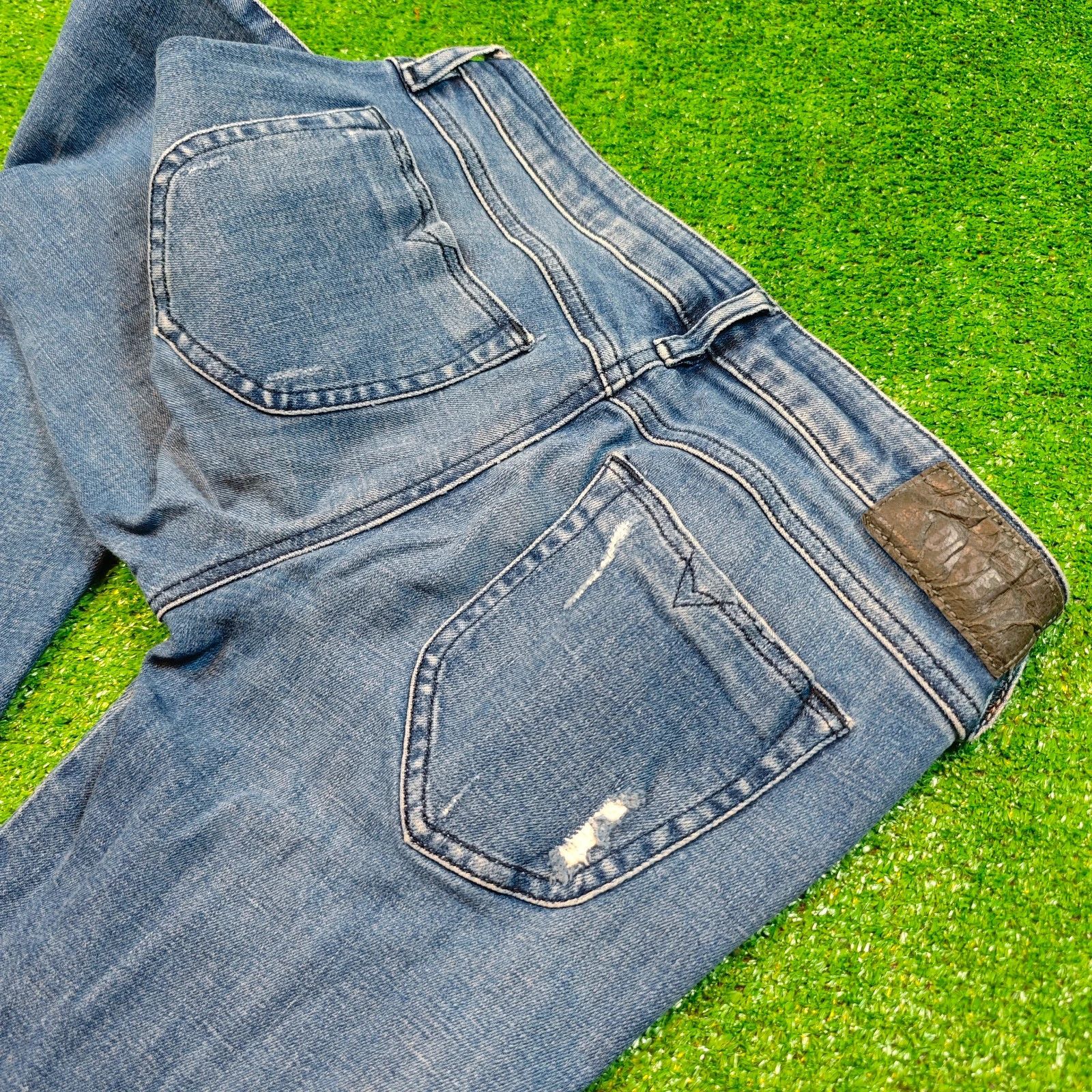 Diesel Diesel Gracey Jeans Womens 27 zip fly super slim skinny Size 27" / US 4 / IT 40 - 3 Thumbnail