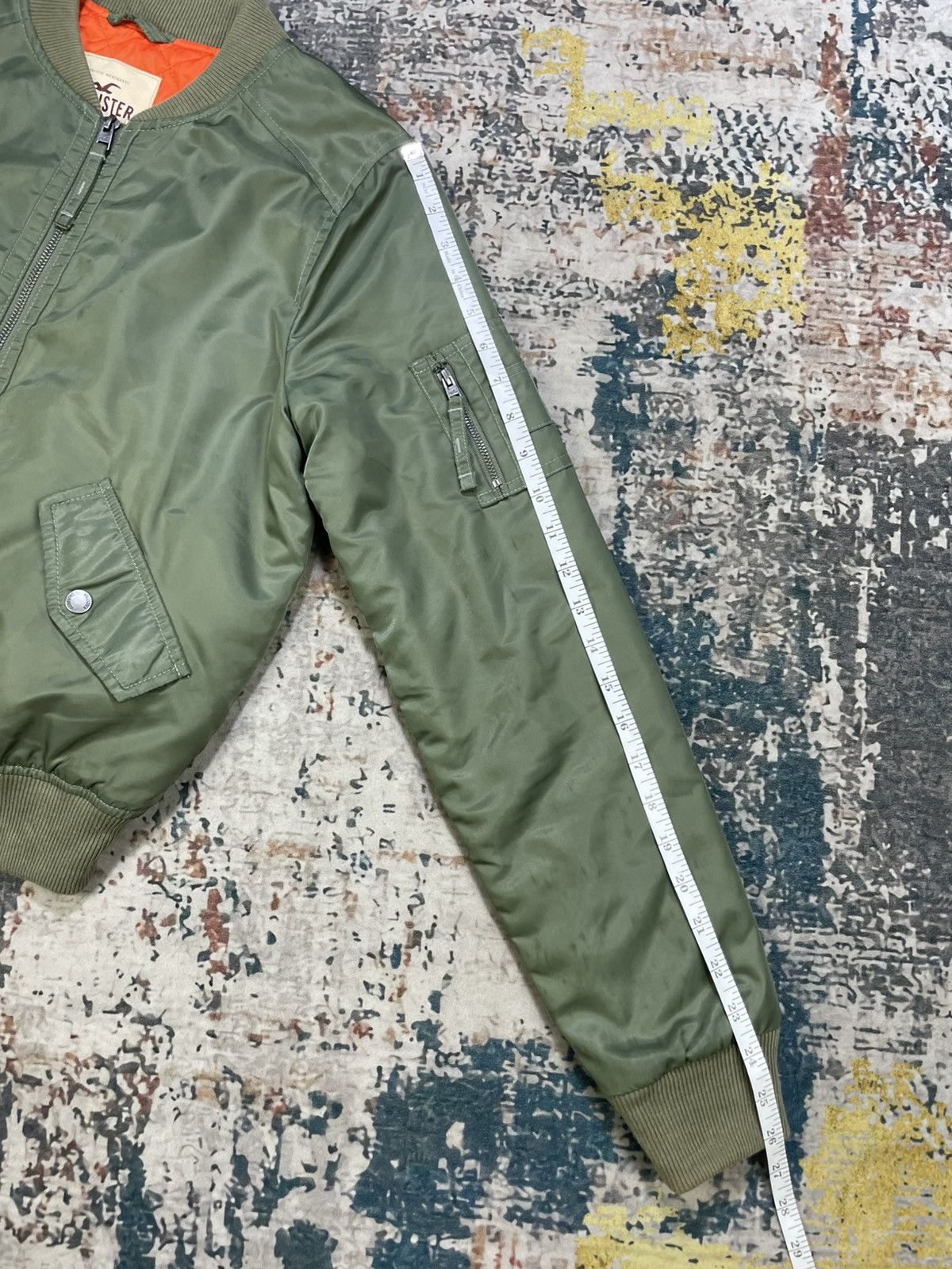 Hollister Hollister Ma-1 Flight Bomber Jacket Size US M / EU 48-50 / 2 - 12 Thumbnail