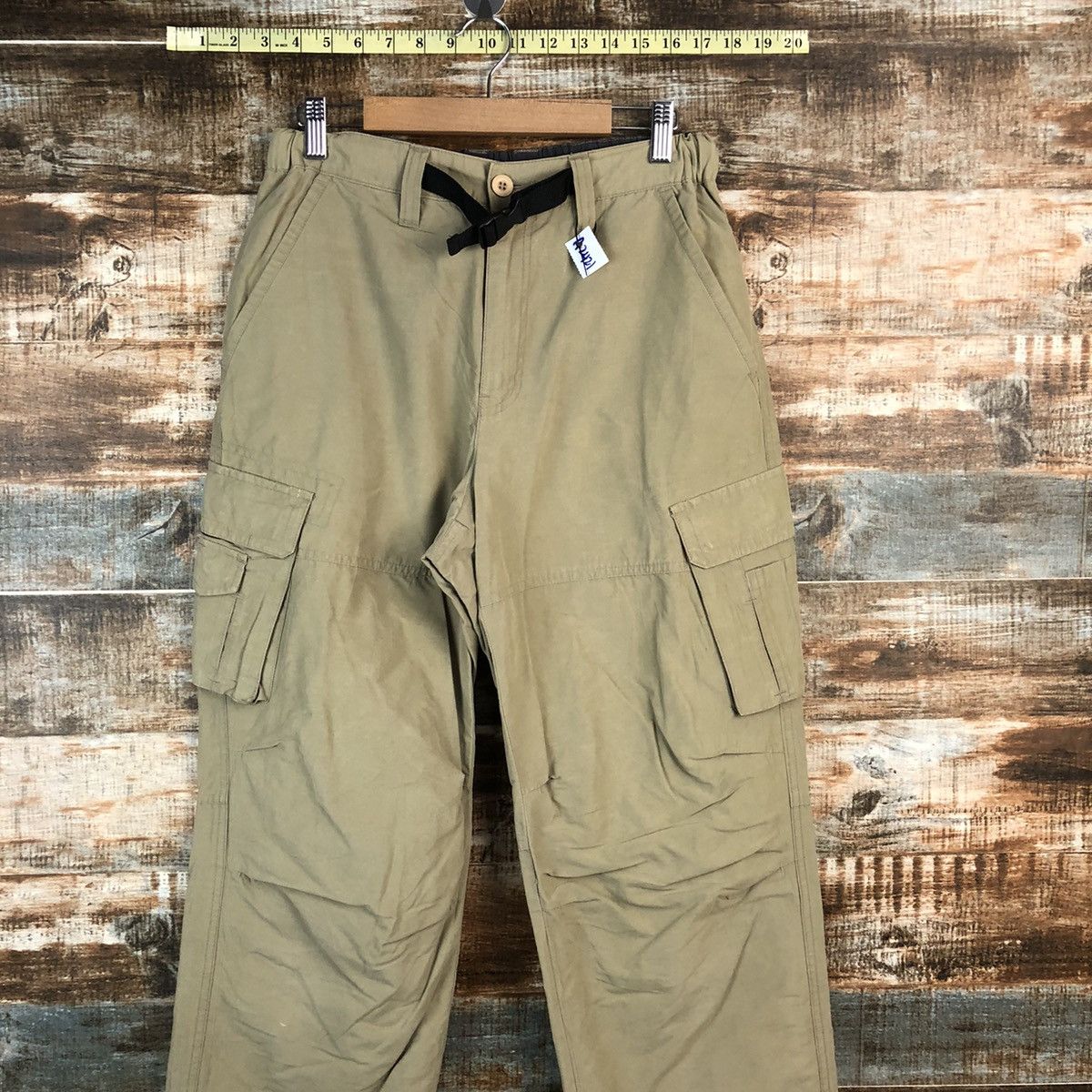Japanese Brand Bei Pop utility tactical Cargo Multipocket Pants #A2421 Size US 28 / EU 44 - 2 Thumbnail