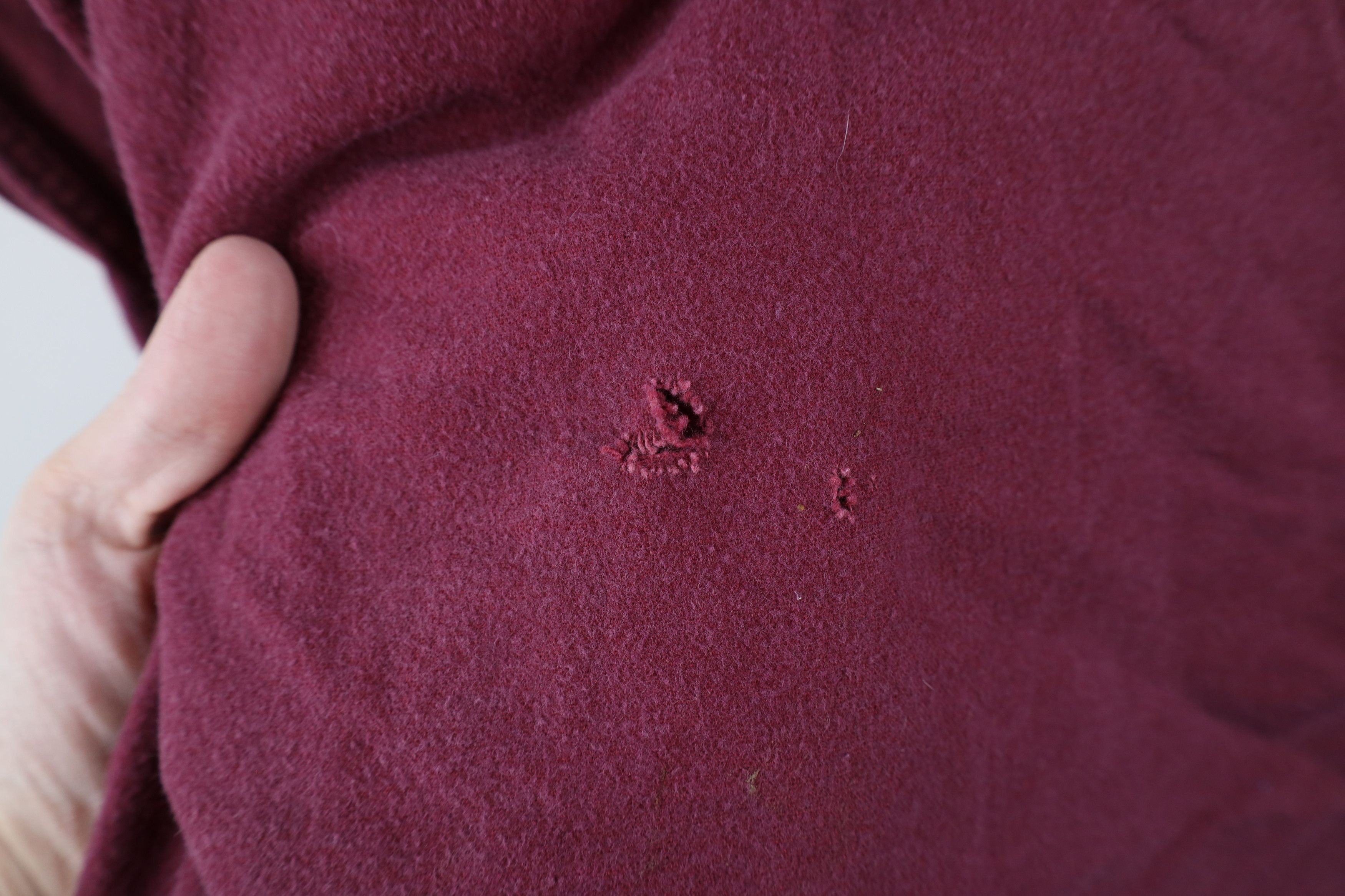 Timberland × Vintage Vintage 90s Timberland Chamois Cloth Button Shirt Red Size US M / EU 48-50 / 2 - 13 Thumbnail