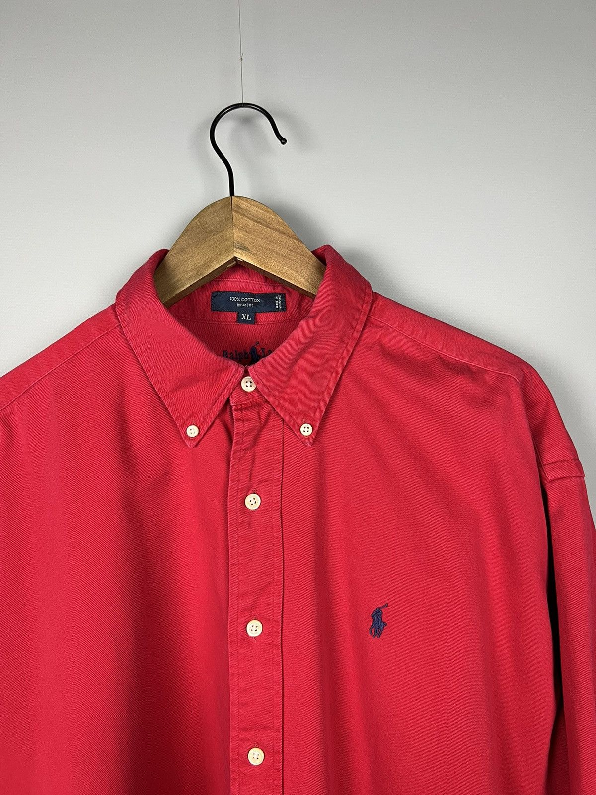 Polo Ralph Lauren Polo Ralph Lauren Vintage Shirt Button Up Long Sleeve Size US XL / EU 56 / 4 - 3 Thumbnail