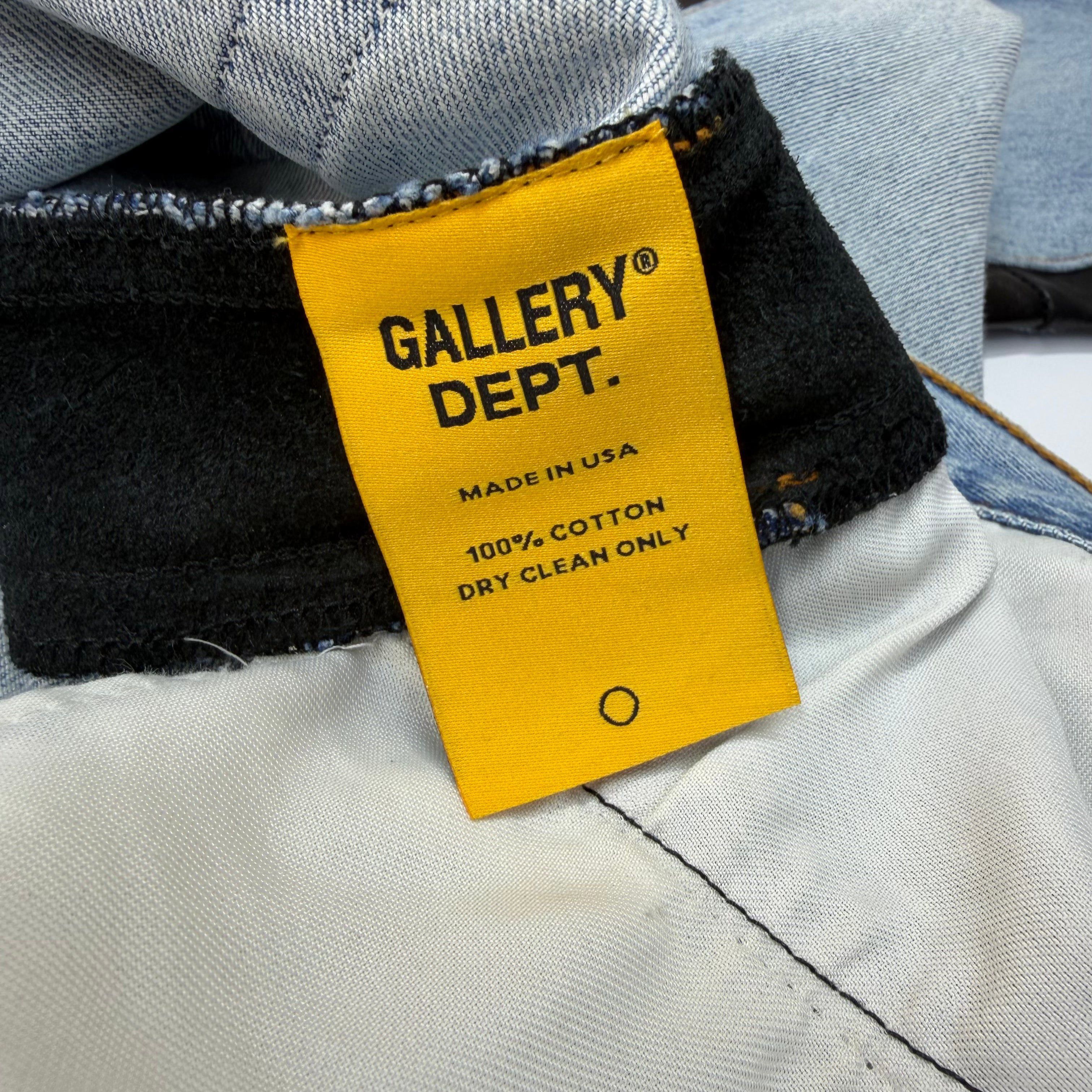 Gallery Dept. Gallery Dept Bronco Leather Flare Jeans 33 Size US 33 - 8 Thumbnail