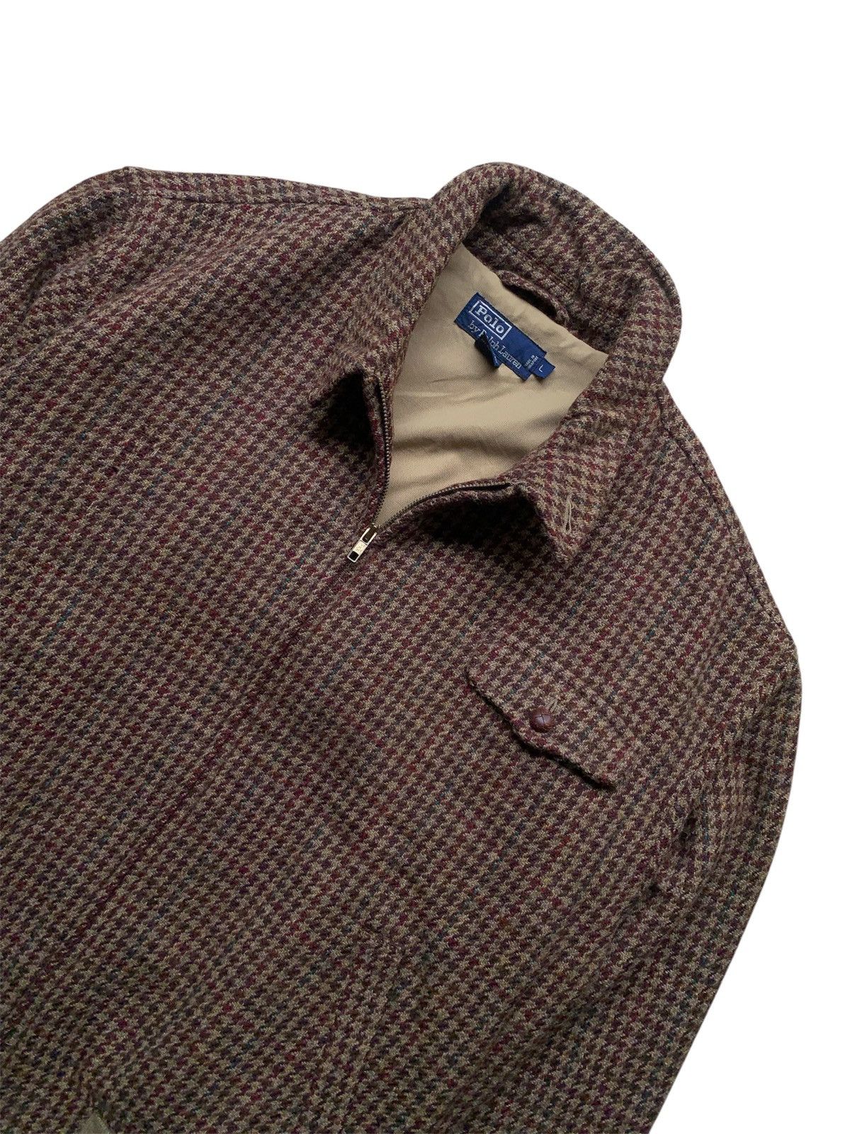 Polo Ralph Lauren Vintage polo ralph lauren houndstooth pattern wool knitted Size US L / EU 52-54 / 3 - 3 Thumbnail