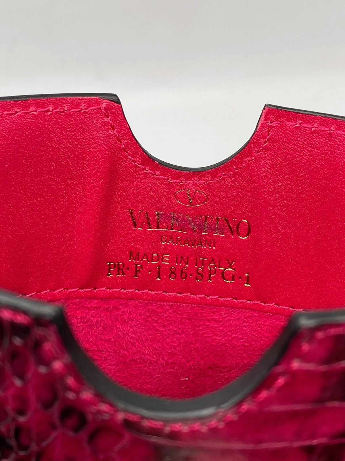 Valentino Valentino Garavani Snake Embossed Leather iPad Mini Case Size ONE SIZE - 7 Thumbnail