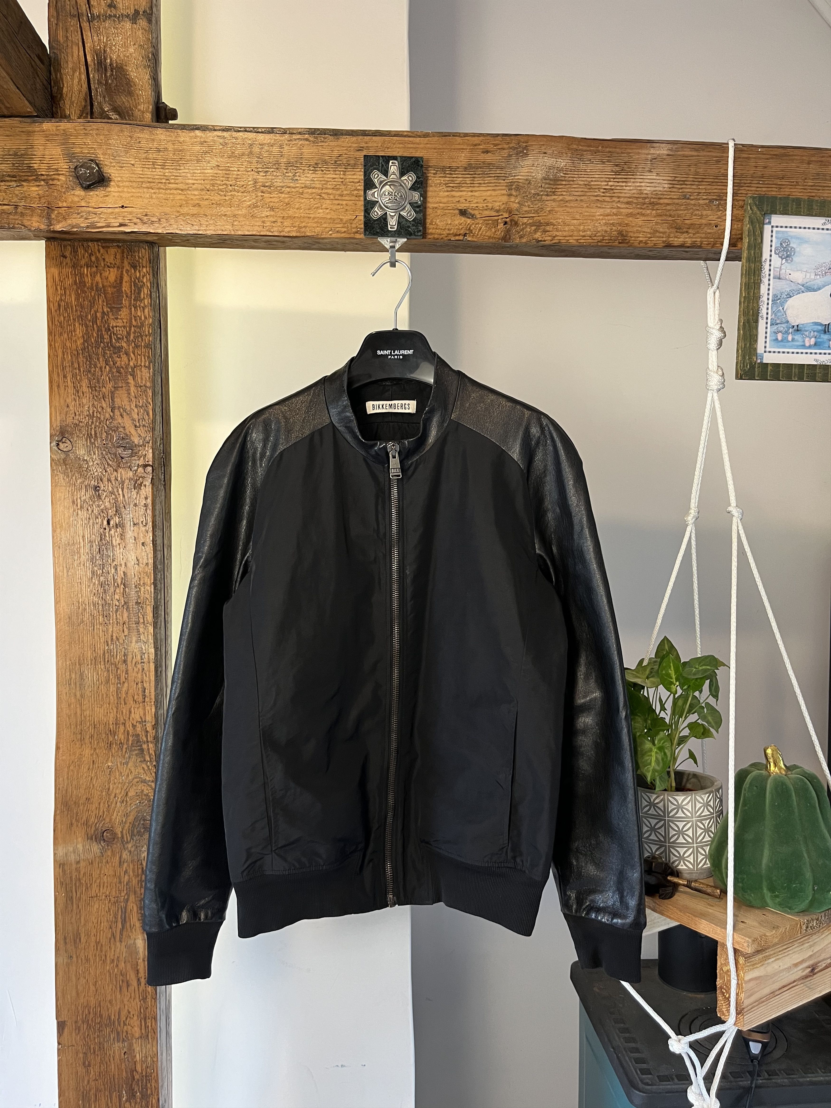 Dirk Bikkembergs Antwerp Bears Motorcycle Club Faux Leather