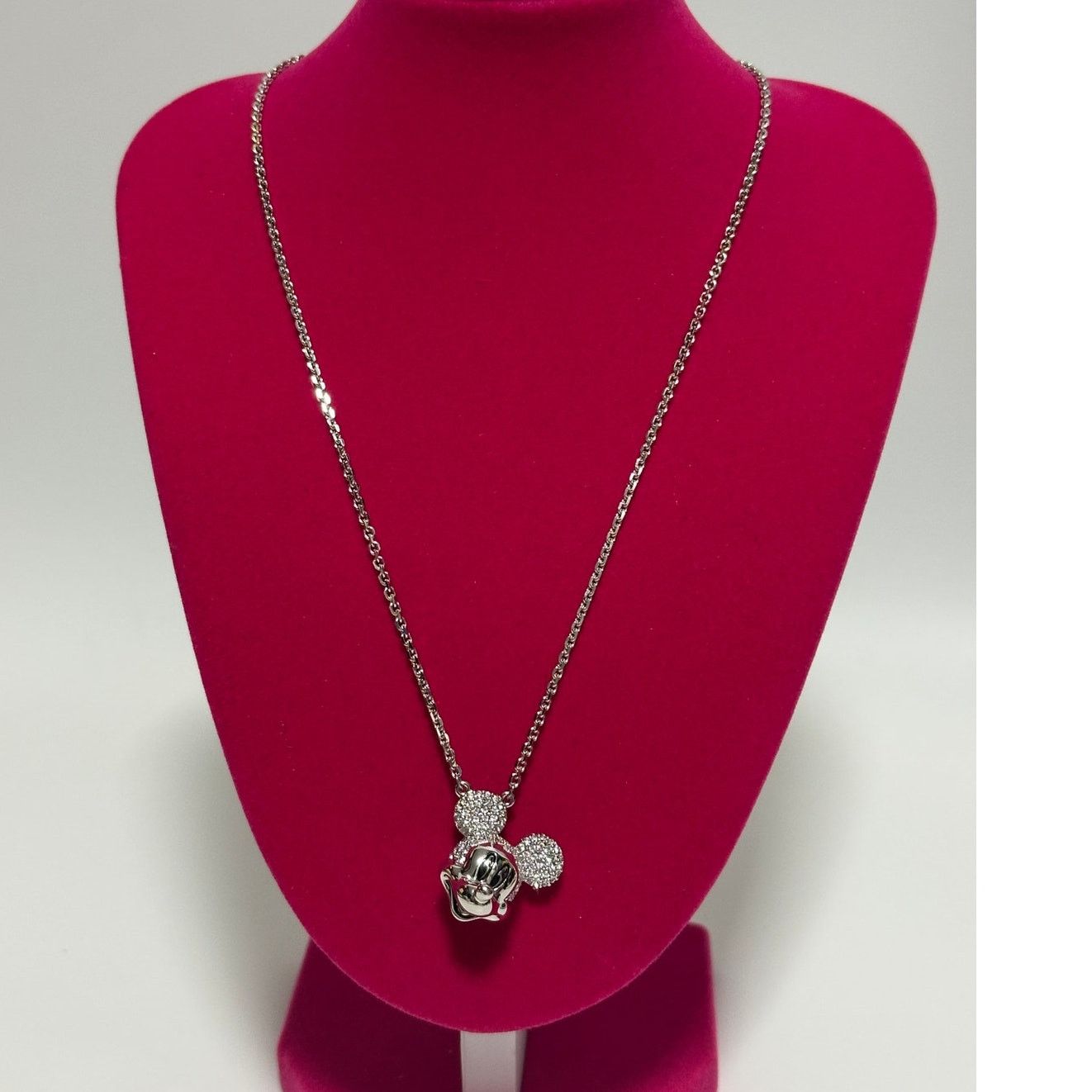 Swarovski Swarovski Disney Mickey Mouse Pendant White, Necklace Size ONE SIZE - 5 Thumbnail