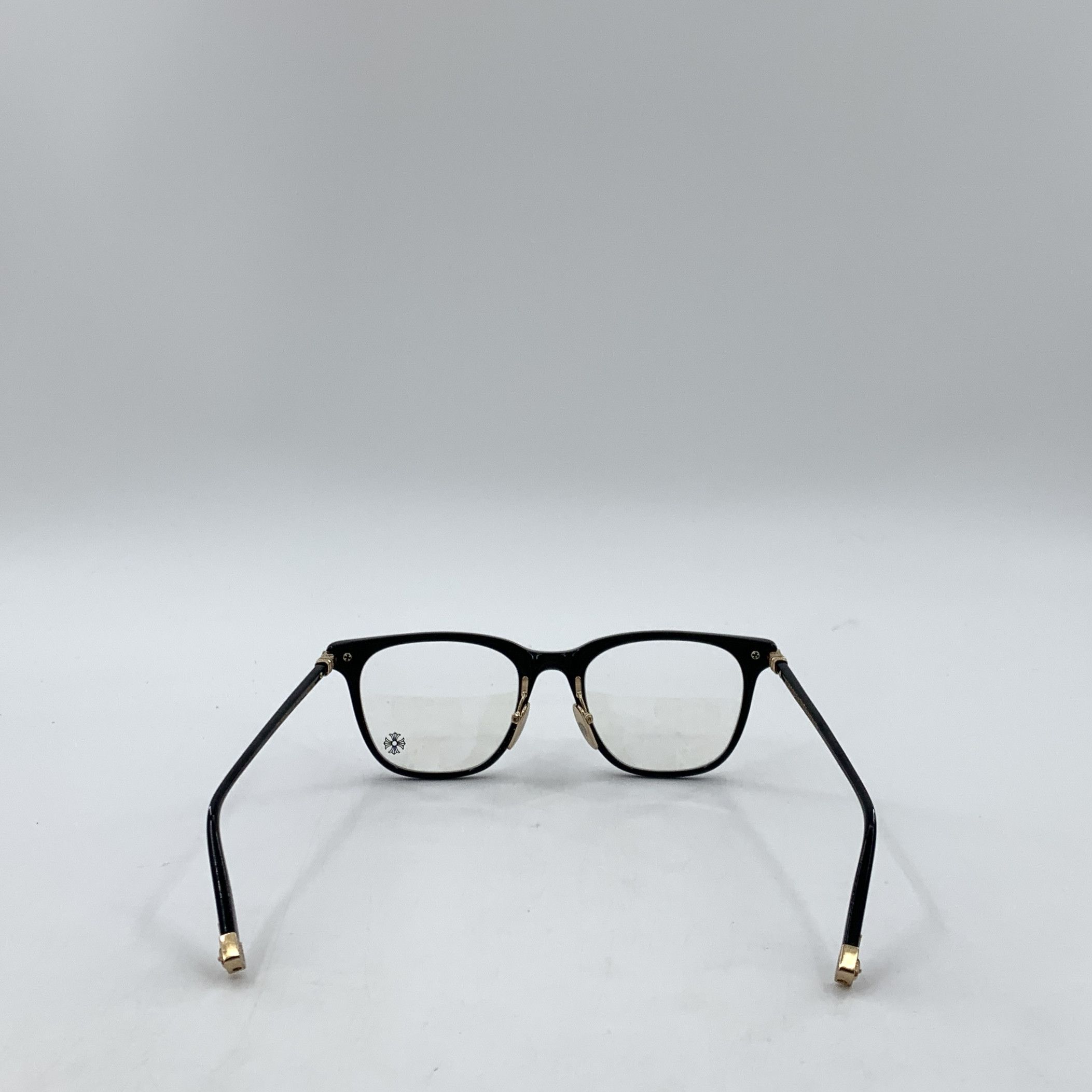 Chrome Hearts Chrome Hearts Optical Frame Cross Engraved Black Size ONE SIZE - 4 Thumbnail