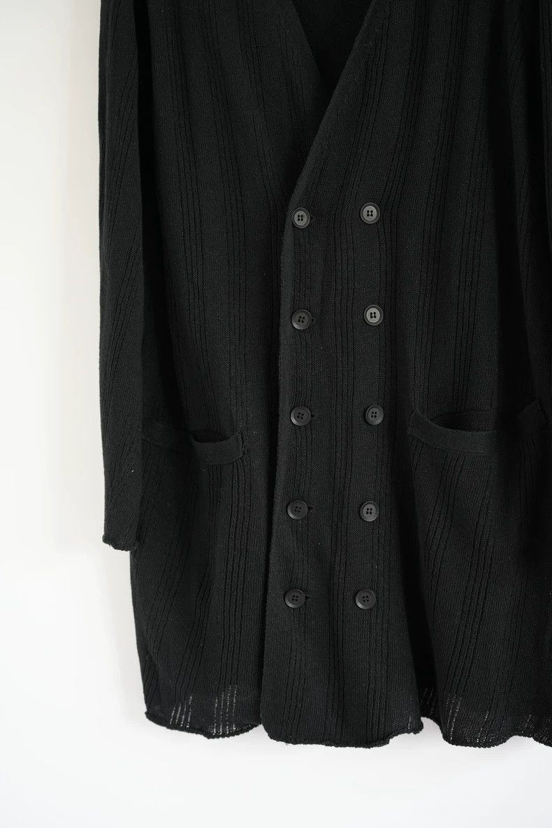 Yohji Yamamoto Yohji Yamamoto 21ss silk double-breasted sweater Size US L / EU 52-54 / 3 - 5 Thumbnail
