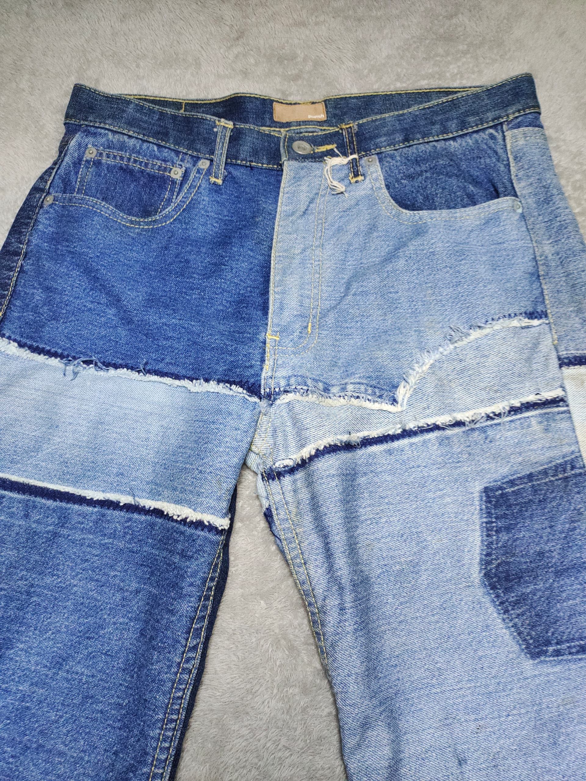 Hysteric Glamour RARE PUNAH PATCHWORK DENIM JEANS INSPIRED HYSTERIC GLAMOUR Size US 32 / EU 48 - 3 Thumbnail