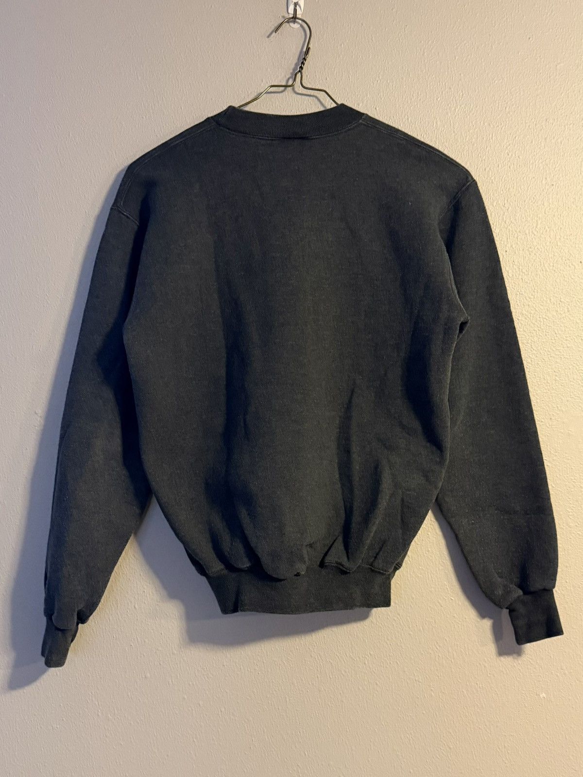 Russell Athletic 70s dark gray blank crewneck sweatshirt made in usa Size US M / EU 48-50 / 2 - 6 Thumbnail
