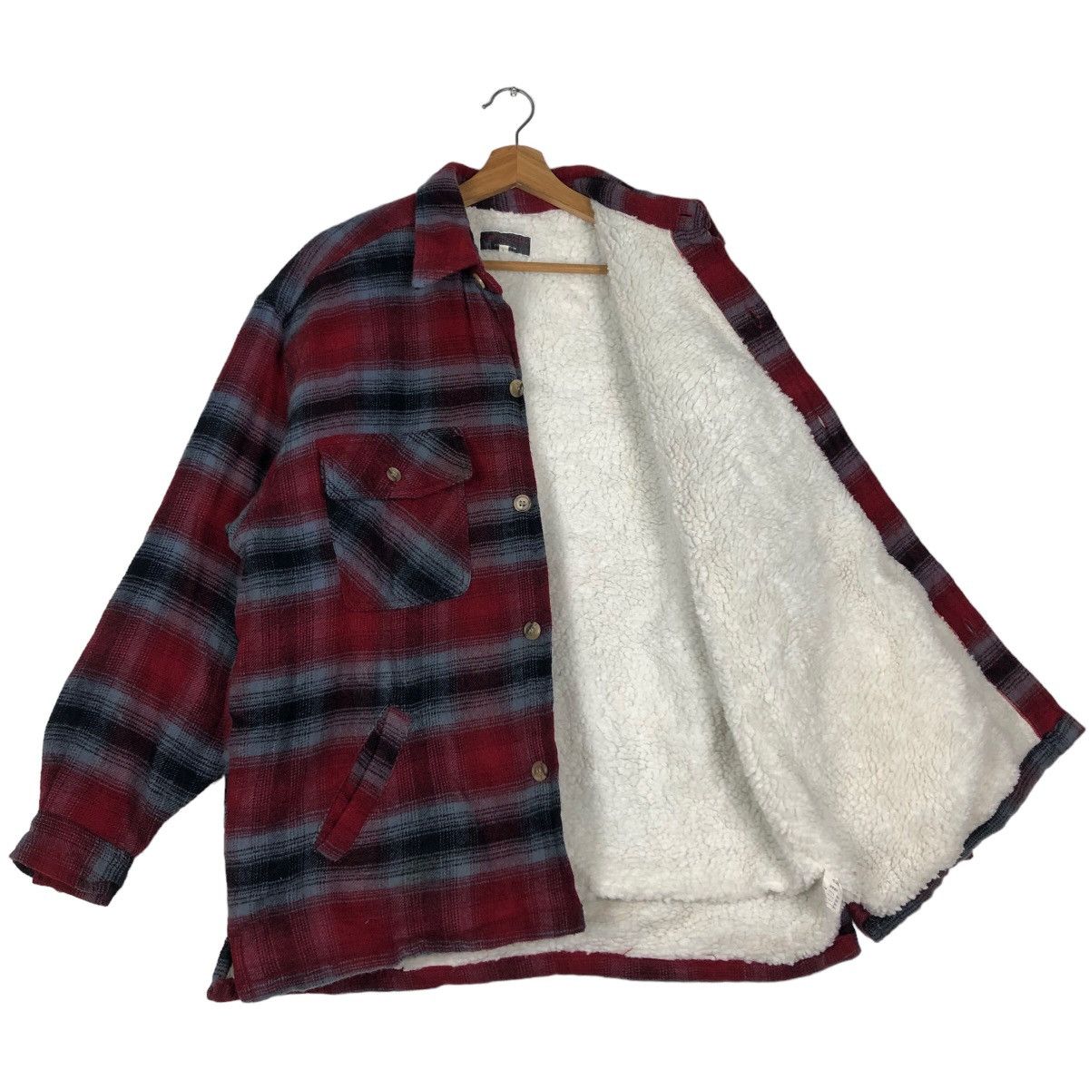 Japanese Brand 🔥Vtg Flannel Jacket Tartan Design High Spirits Issey Miyake Size US L / EU 52-54 / 3 - 9 Thumbnail