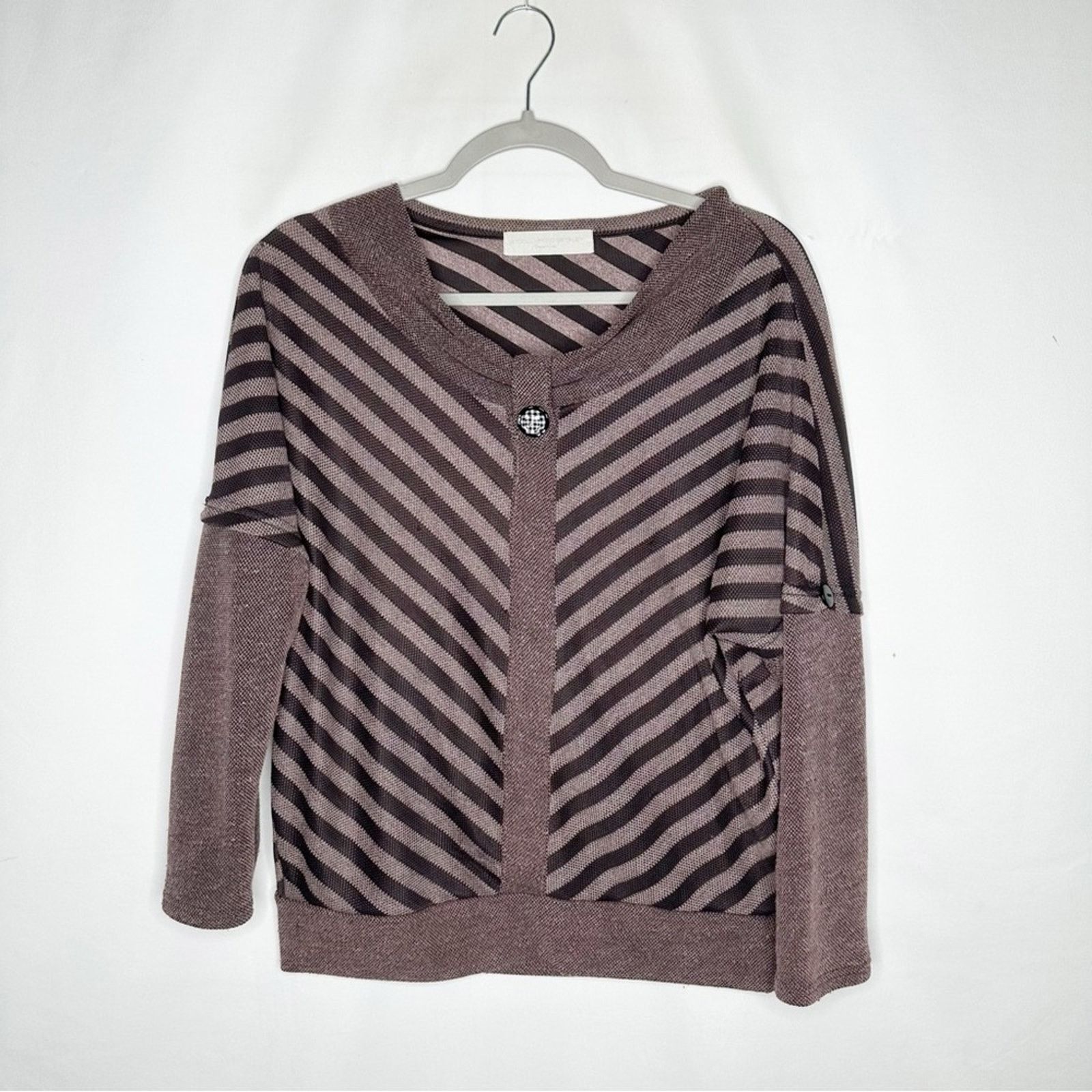 Stella McCartney STELLA MCCARTNEY Striped Blouse in Size 44 Size L / US 10 / IT 46 - 1 Thumbnail