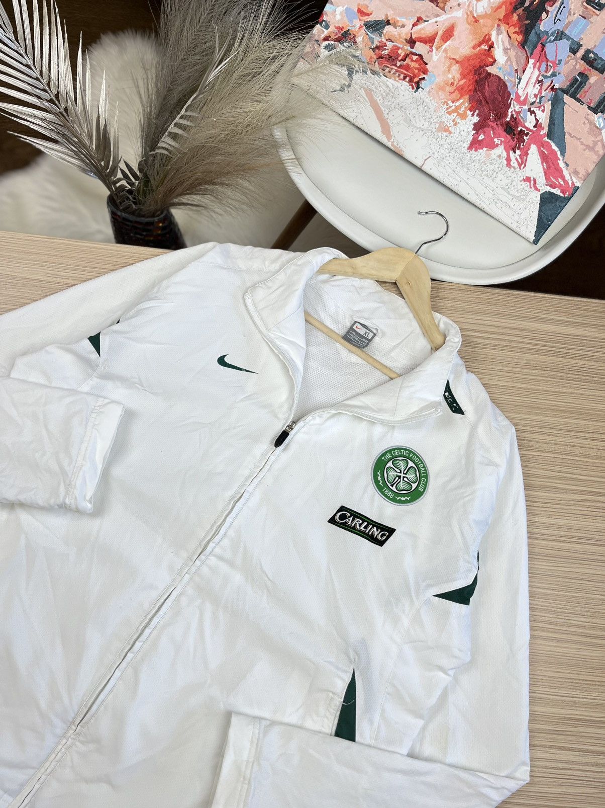 Nike Nike The Celtic Football Club Windbreaker Size US XL / EU 56 / 4 - 2 Thumbnail