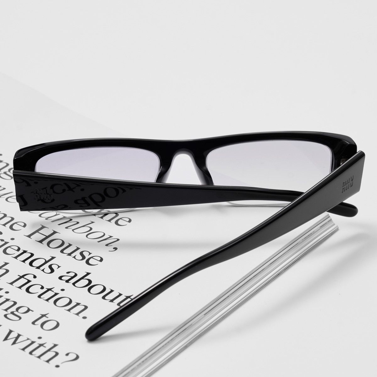 Miu Miu MIU MIU 0MU B07S 16K04O SUNGLASSES Size ONE SIZE - 7 Thumbnail