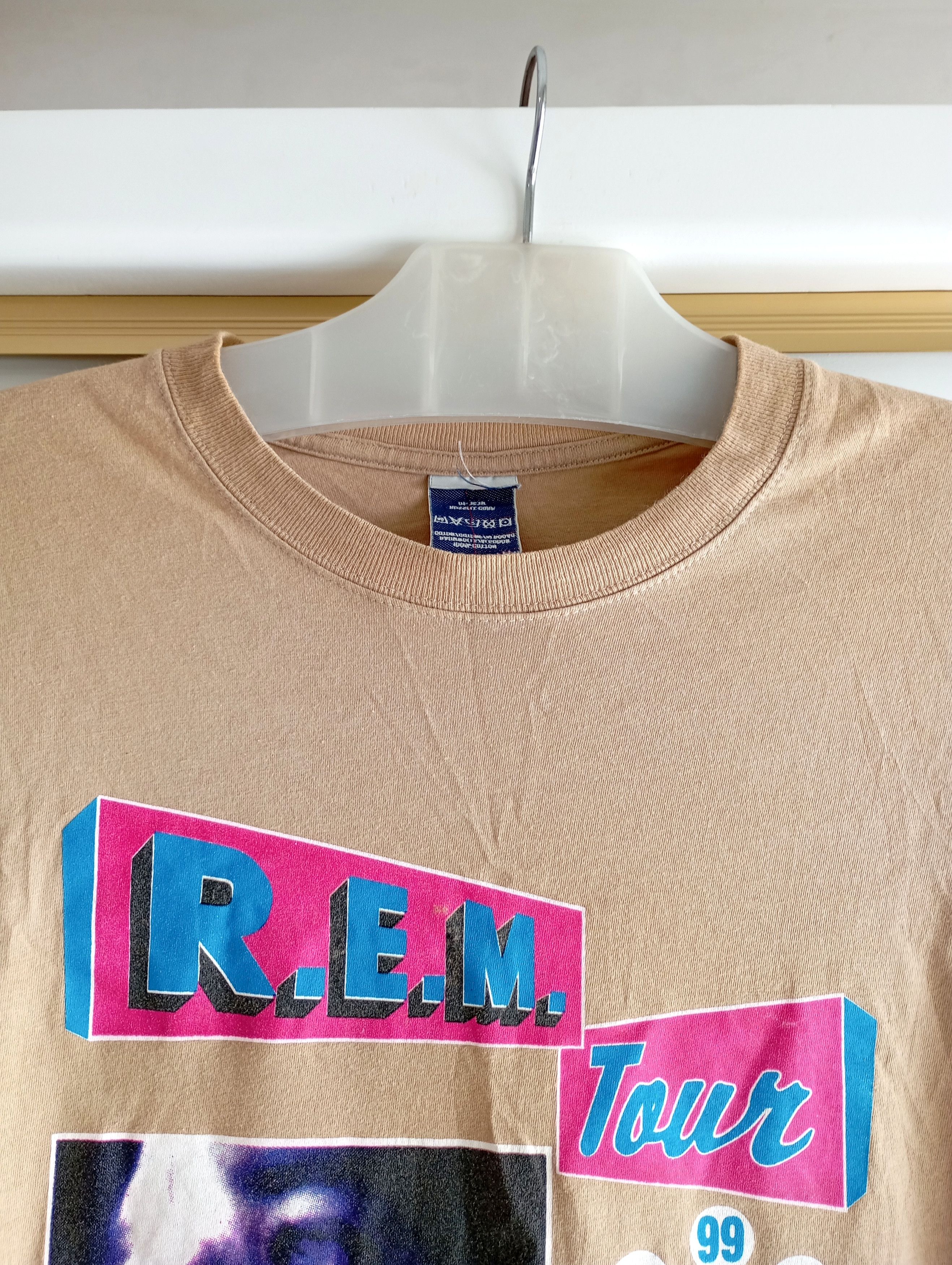 Band Tees *Rare* R.E.M 1999 Rock Band Tour Tshirt Size US M / EU 48-50 / 2 - 4 Thumbnail