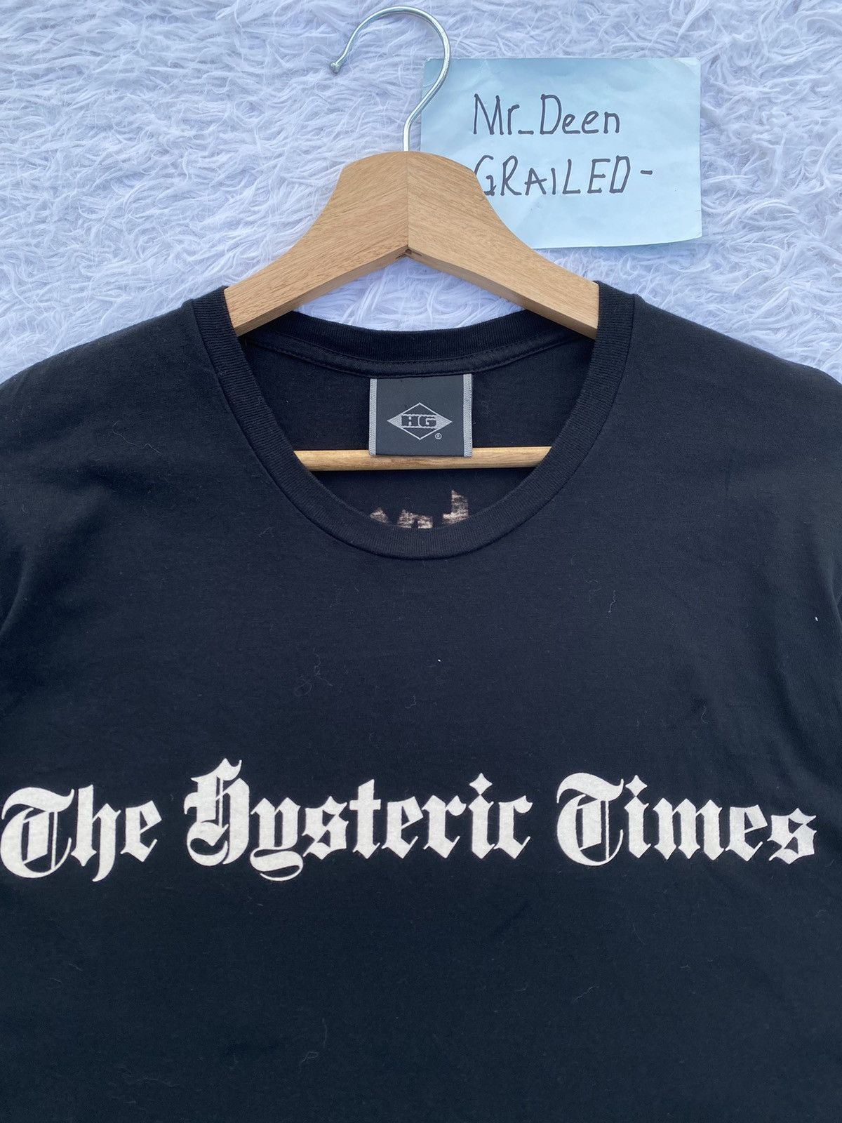 Hysteric Glamour Rare Hysteric Glamour The Hysteric Times Longsleeve Tshirt Size US M / EU 48-50 / 2 - 8 Thumbnail
