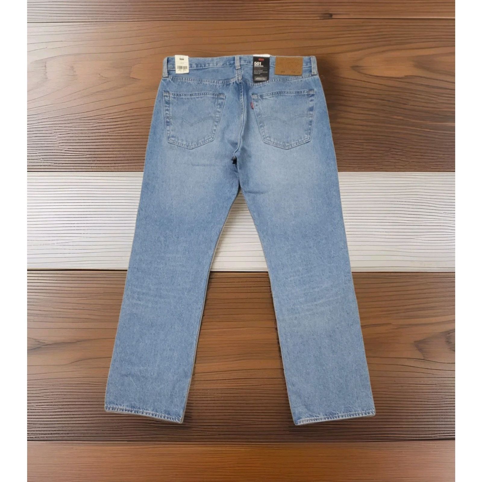 Levi's Levis Premium 501 Original Denim Big E Button Fly 36×32 Size US 36 / EU 52 - 3 Thumbnail