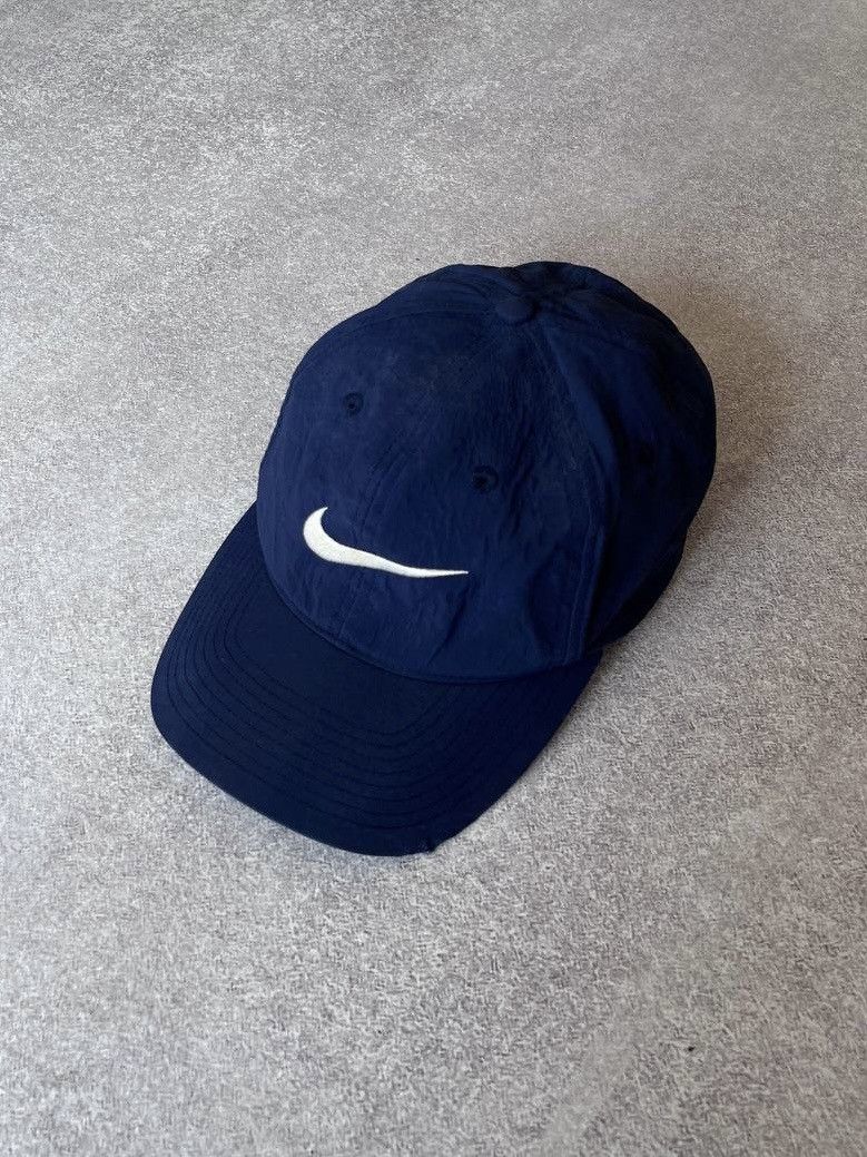 Nike Vintage Nike Swoosh Cap Y2K Os Size ONE SIZE - 2 Thumbnail